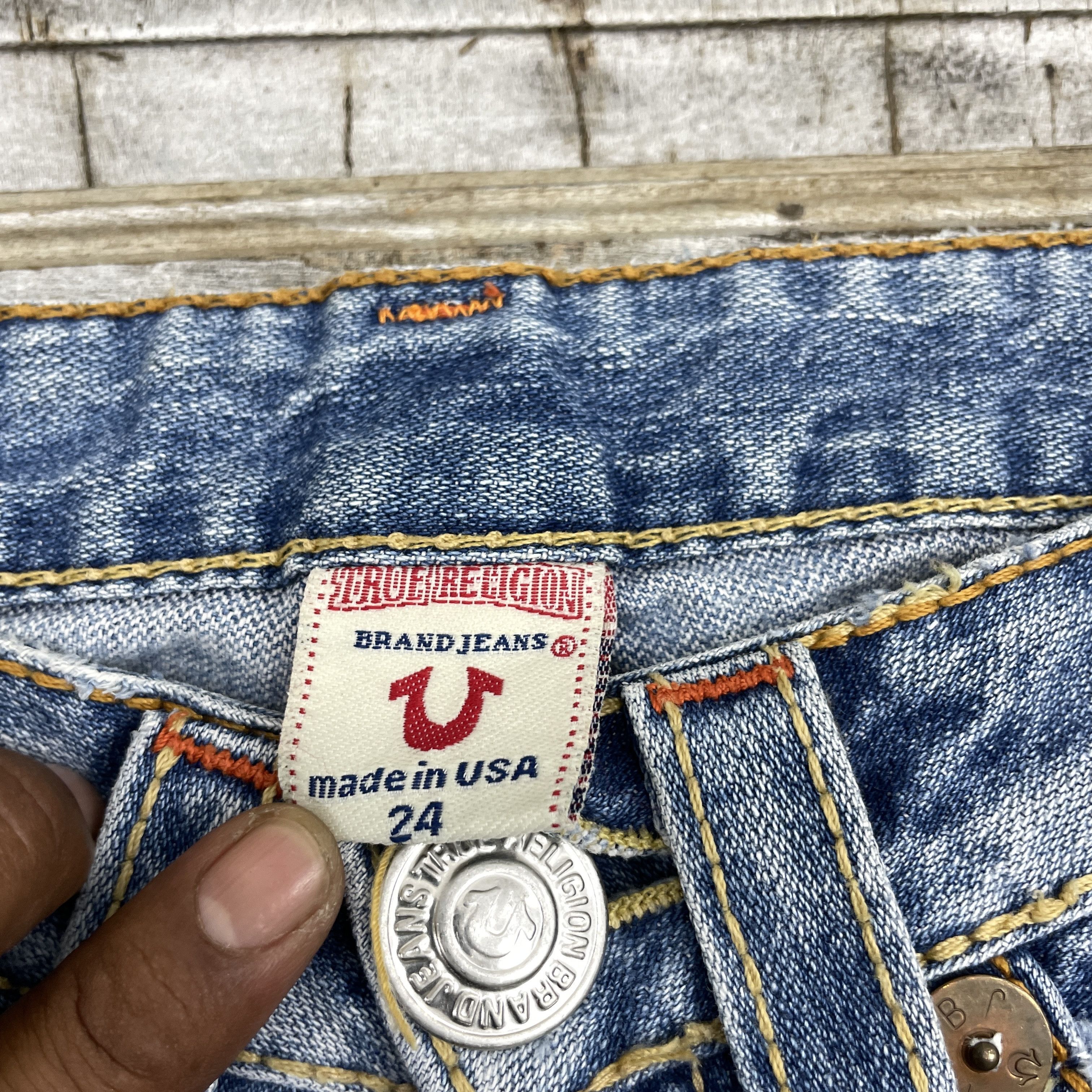 Designer × True Religion Vintage True Religion Bootcut Jeans-wc309 Size 28" / US 6 / IT 42 - 6 Thumbnail