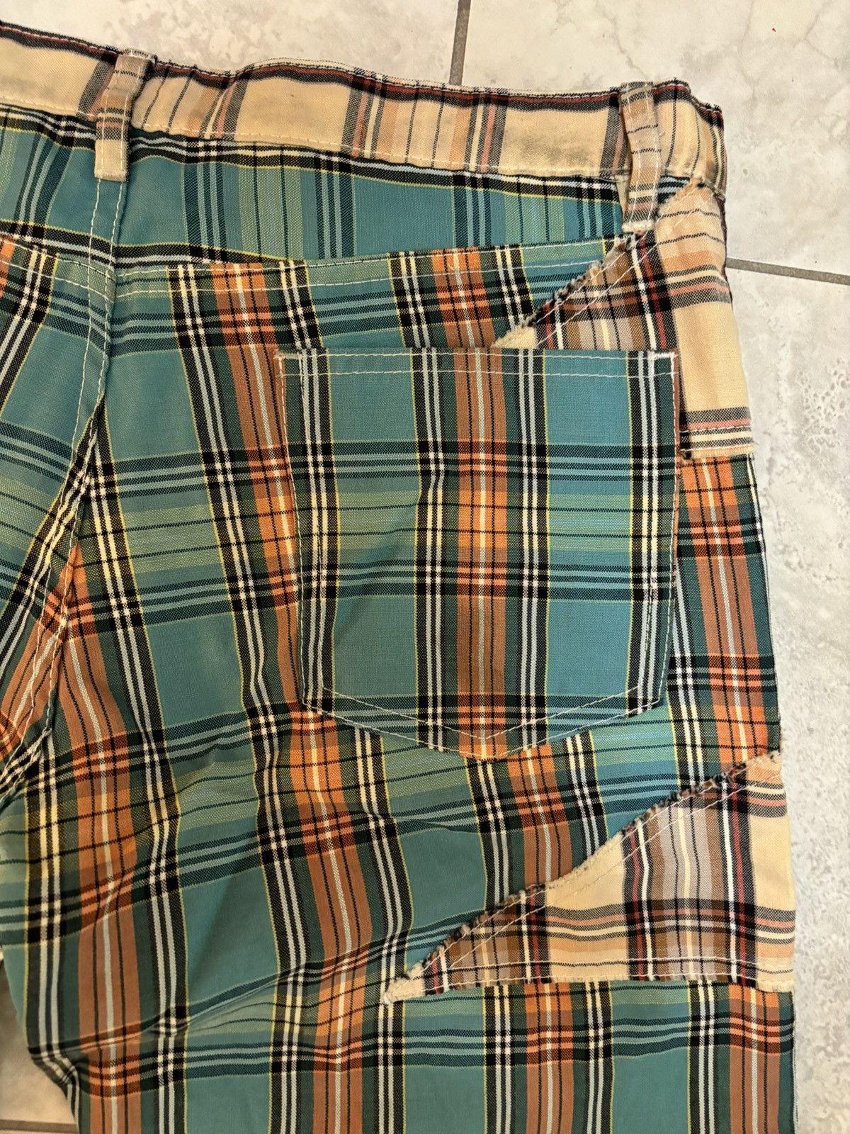 Comme des Garcons Rare Comme des Garcons Plaid Patchwork Pants Size US 32 / EU 48 - 17 Thumbnail