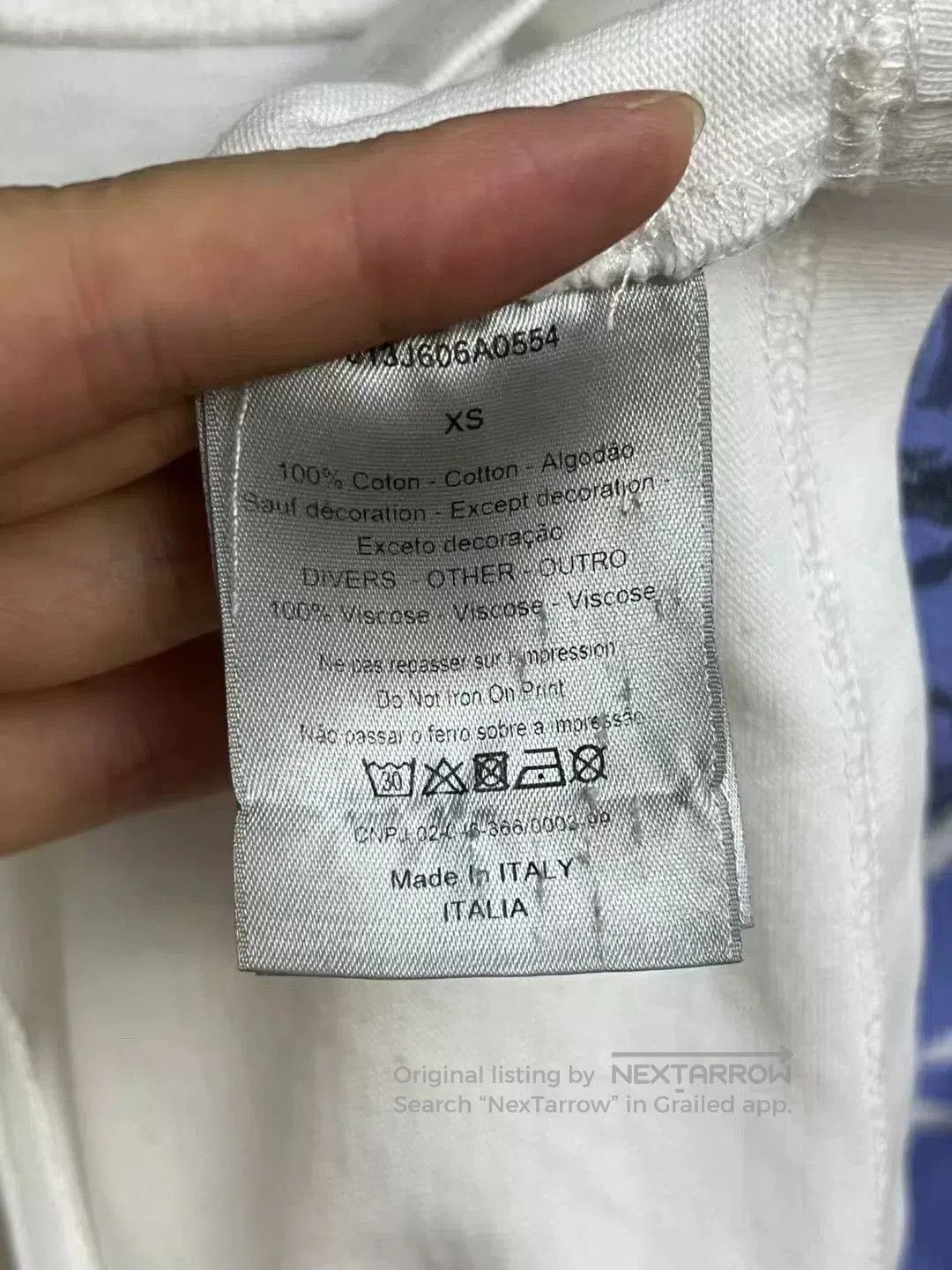 Dior Dior Floral Graffiti Sweatshirt. Size XS / US 0-2 / IT 36-38 - 3 Thumbnail