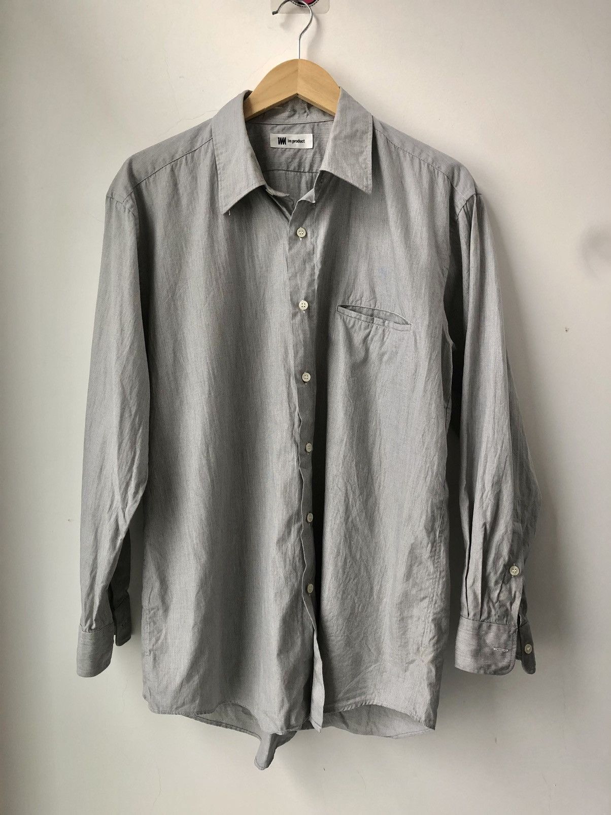 Issey Miyake Gray shirt Size US L / EU 52-54 / 3 - 1 Thumbnail