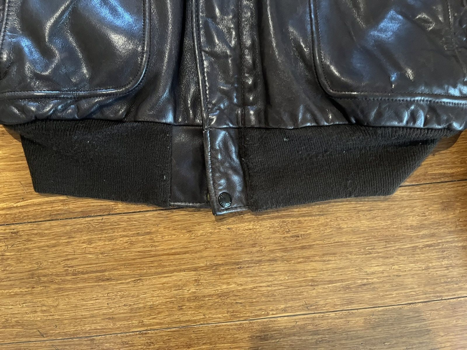 Schott Schott vintage 90s leather jacket Size US L / EU 52-54 / 3 - 4 Thumbnail