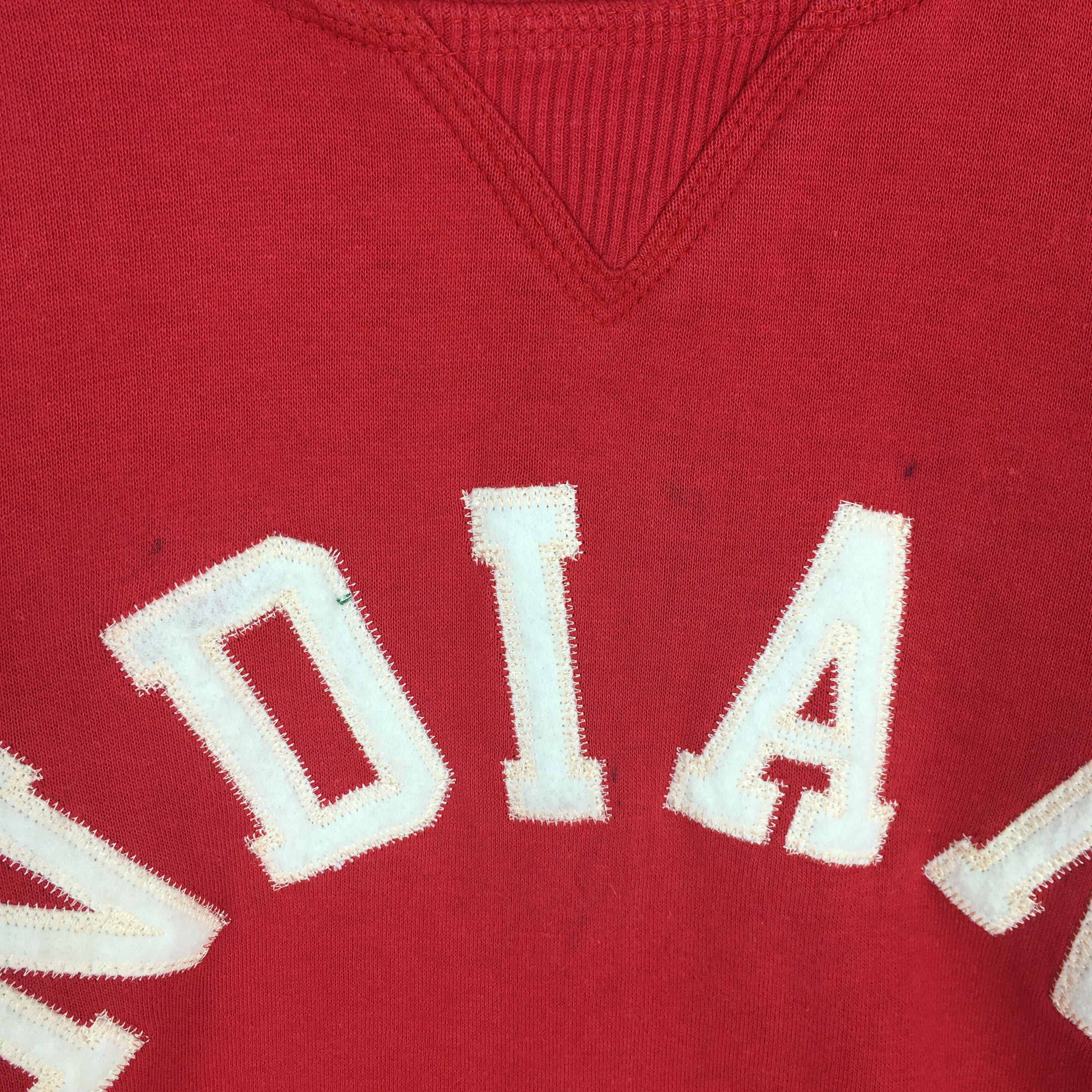 NCAA × Vintage Vintage Indiana University Sweatshirt Medium Size US M / EU 48-50 / 2 - 6 Thumbnail