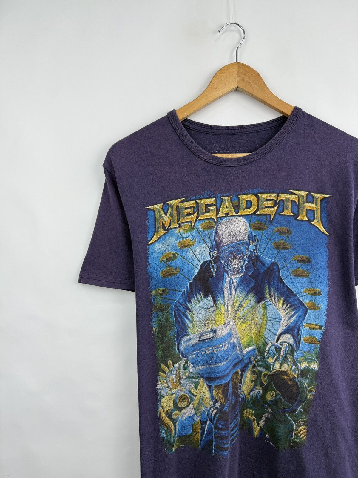 Megadeth 🇺🇸☠️ Megadeth The System Has Failed Plan B Thrash Metal Band Size US M / EU 48-50 / 2 - 2 Thumbnail