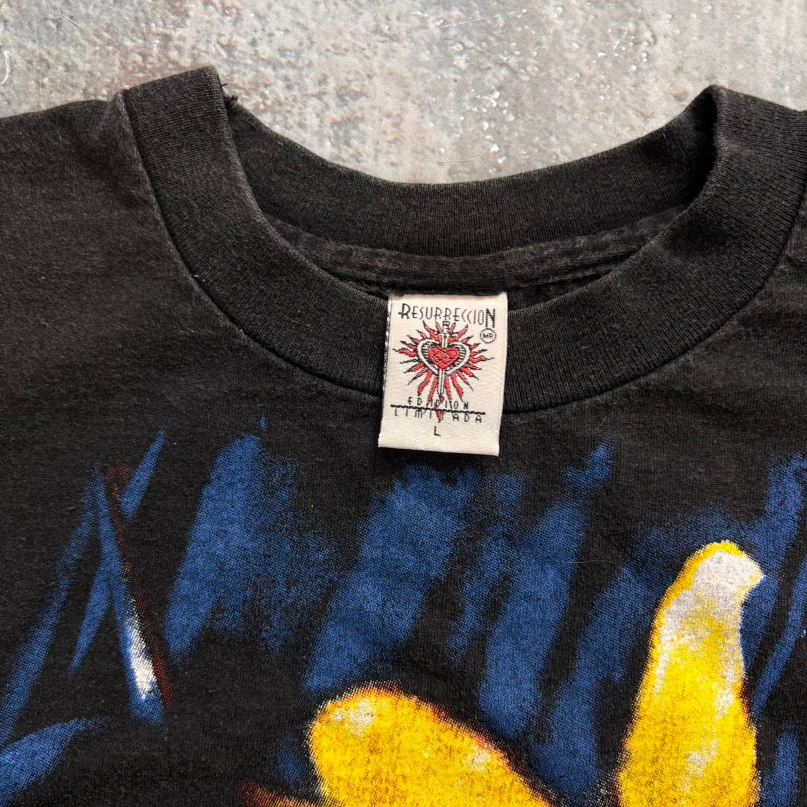 Vintage Vintage 90s Batman Ressurection T Shirt. Mexico Peyote Size US L / EU 52-54 / 3 - 5 Thumbnail