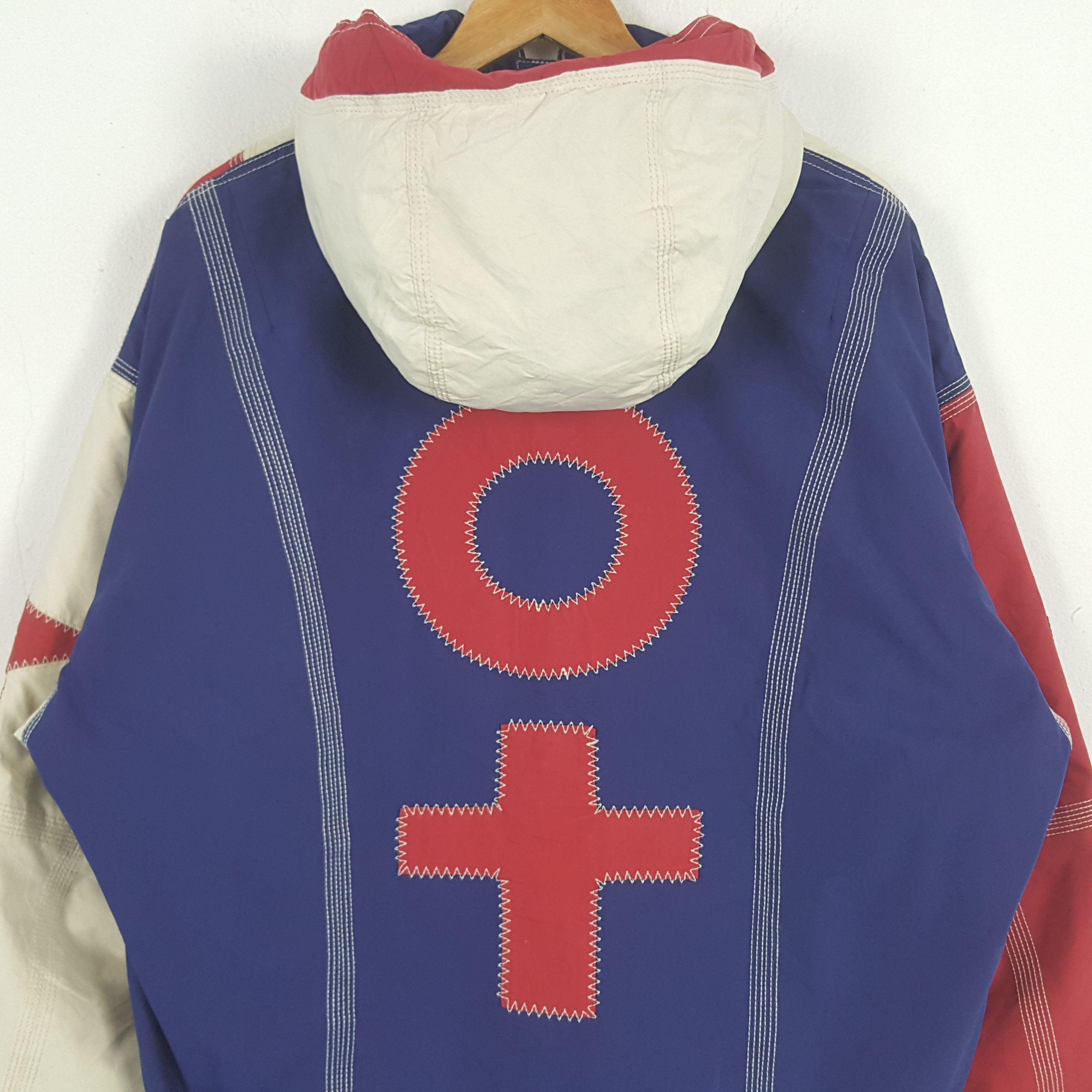Japanese Brand × Vintage Vintage Air Born American Sports Windbreaker Jacket C281N2 Size US XL / EU 56 / 4 - 2 Thumbnail
