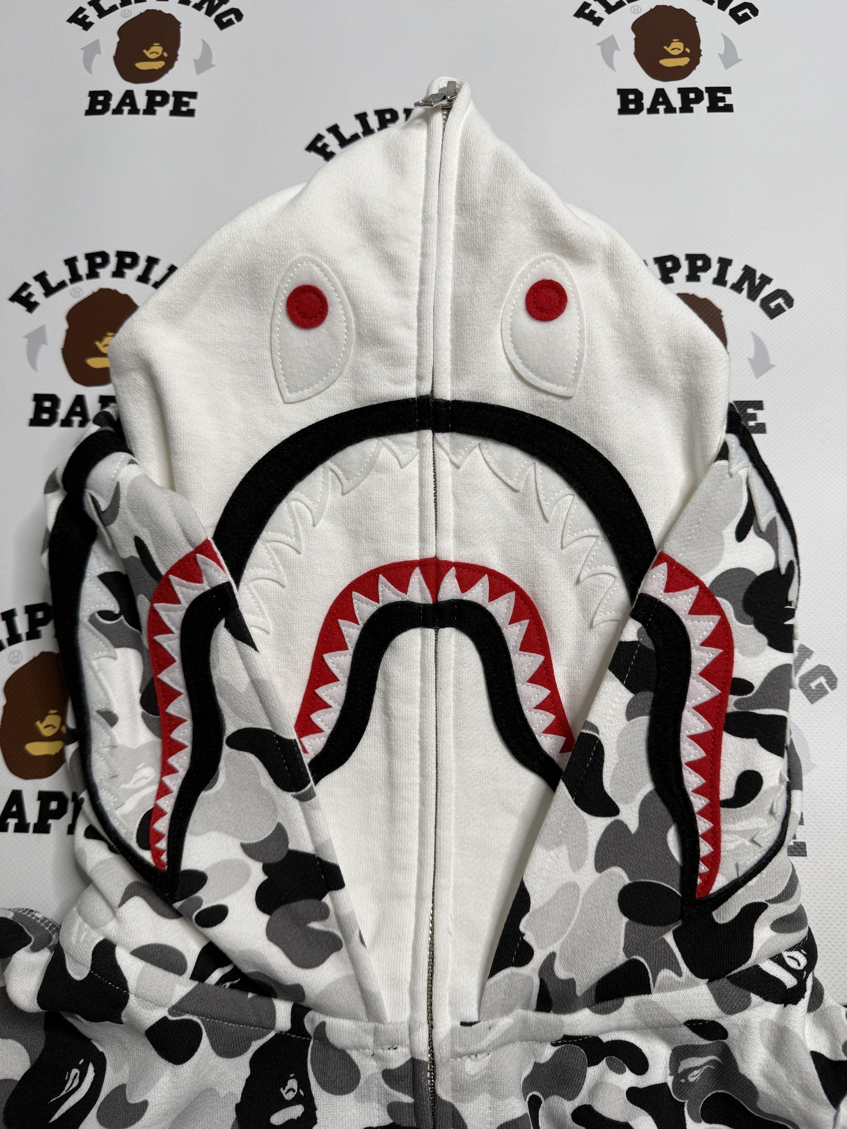 Bape BAPE ABC CAMO DOUBLE SHARK FULL ZIP HOODIE Size US XL / EU 56 / 4 - 3 Thumbnail