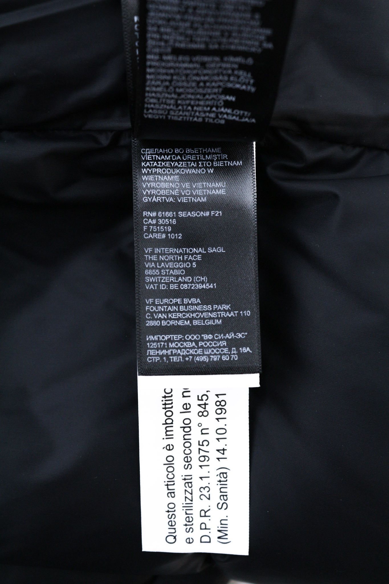 The North Face DIABLO DOWN S 700 Down Quilted Puffer Jacket 79778 Size S / US 4 / IT 40 - 9 Thumbnail