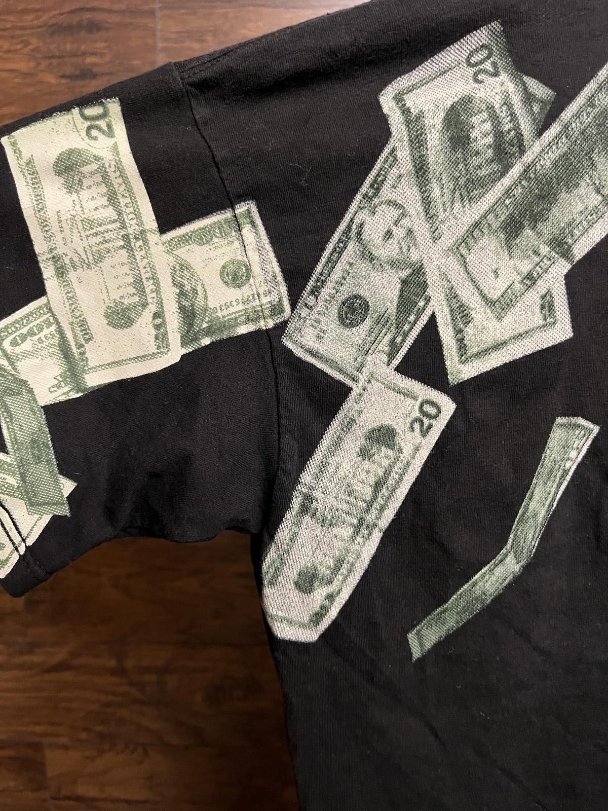 Designer Big Black T-shirt Make it Rain Shirt Rob & Big - S Size US S / EU 44-46 / 1 - 5 Thumbnail