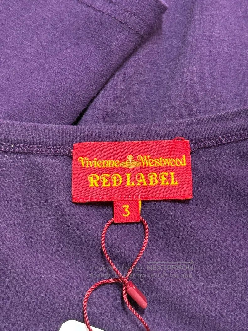 Vivienne Westwood Vivienne Westwood Purple Seven-Quarter Sleeve Top Size L / US 10 / IT 46 - 8 Thumbnail