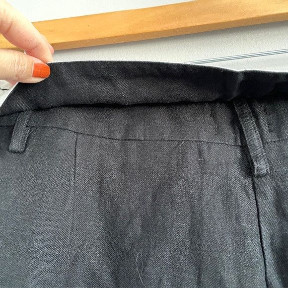 REVOLVE Revolve Osis Studio 100% Linen Lily Wide Leg Pants - Large Size 32" / US 10 / IT 46 - 8 Thumbnail