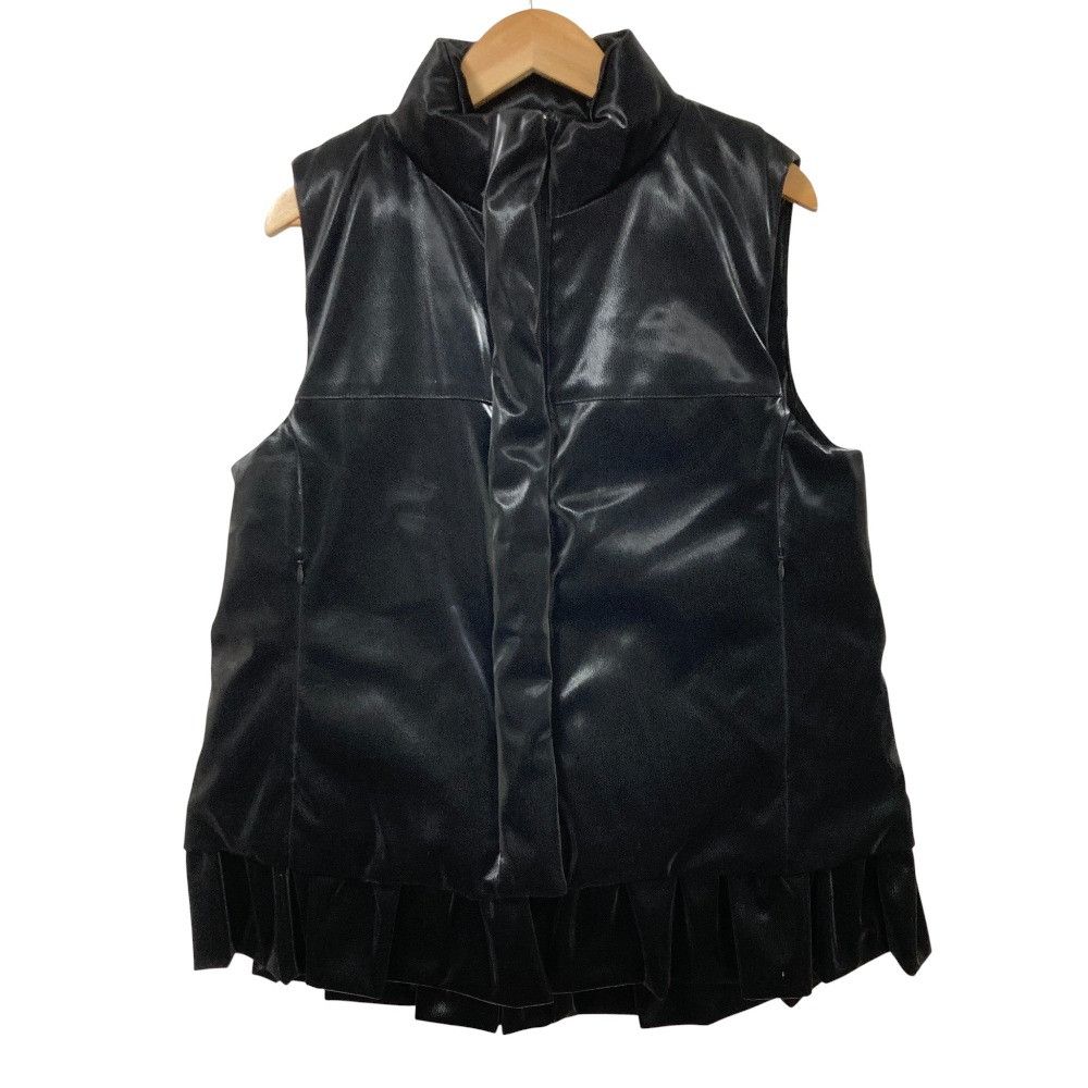 Other Other Double Standard Clothing Faux Leather Down Vest Plastic / Synthetic Outerwear DUTY FREE for USA Size ONE SIZE - 1 Thumbnail