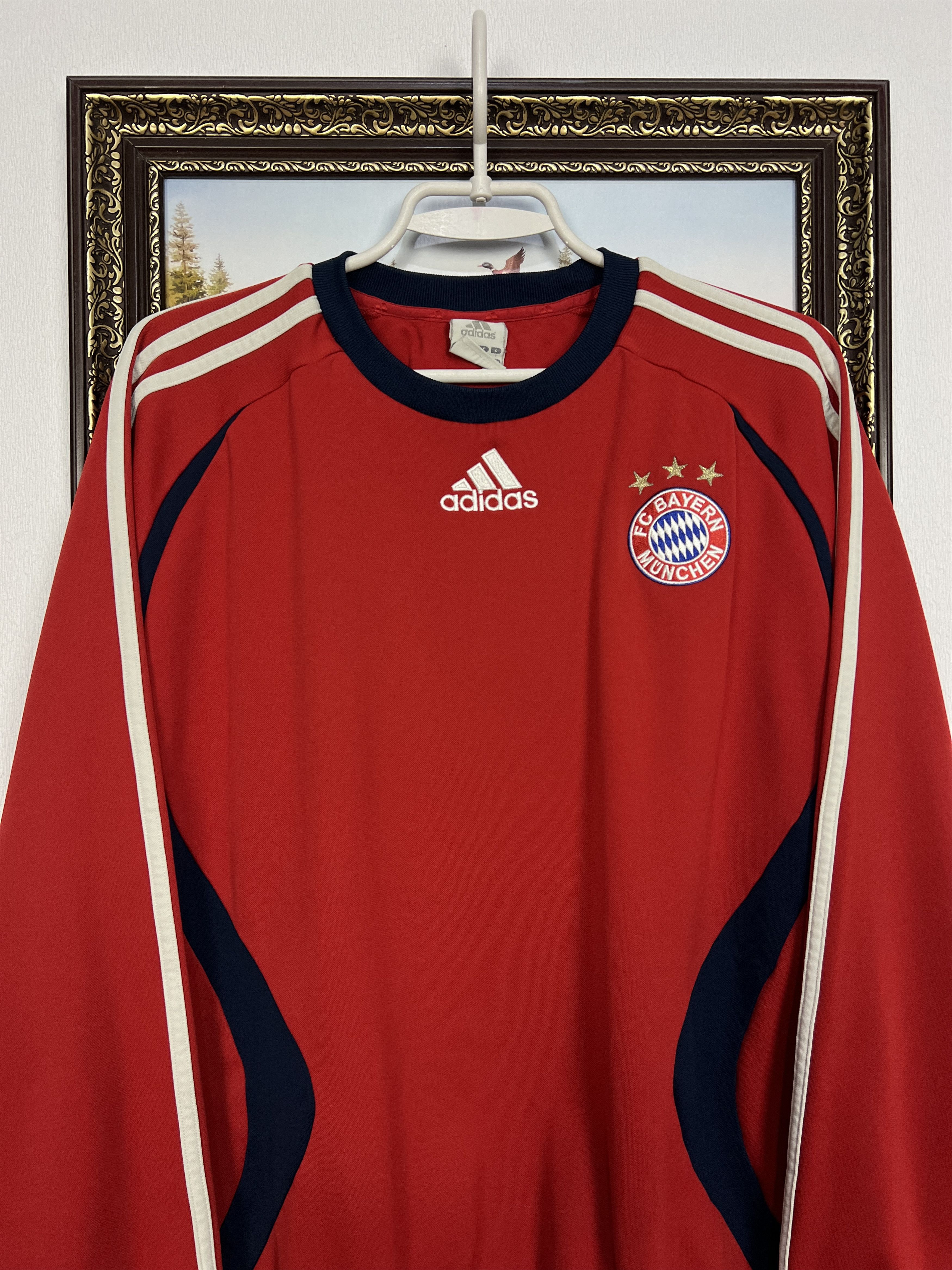 Adidas Vintage Bayern Munich Football Jacket Soccer Track Top Size US L / EU 52-54 / 3 - 2 Thumbnail