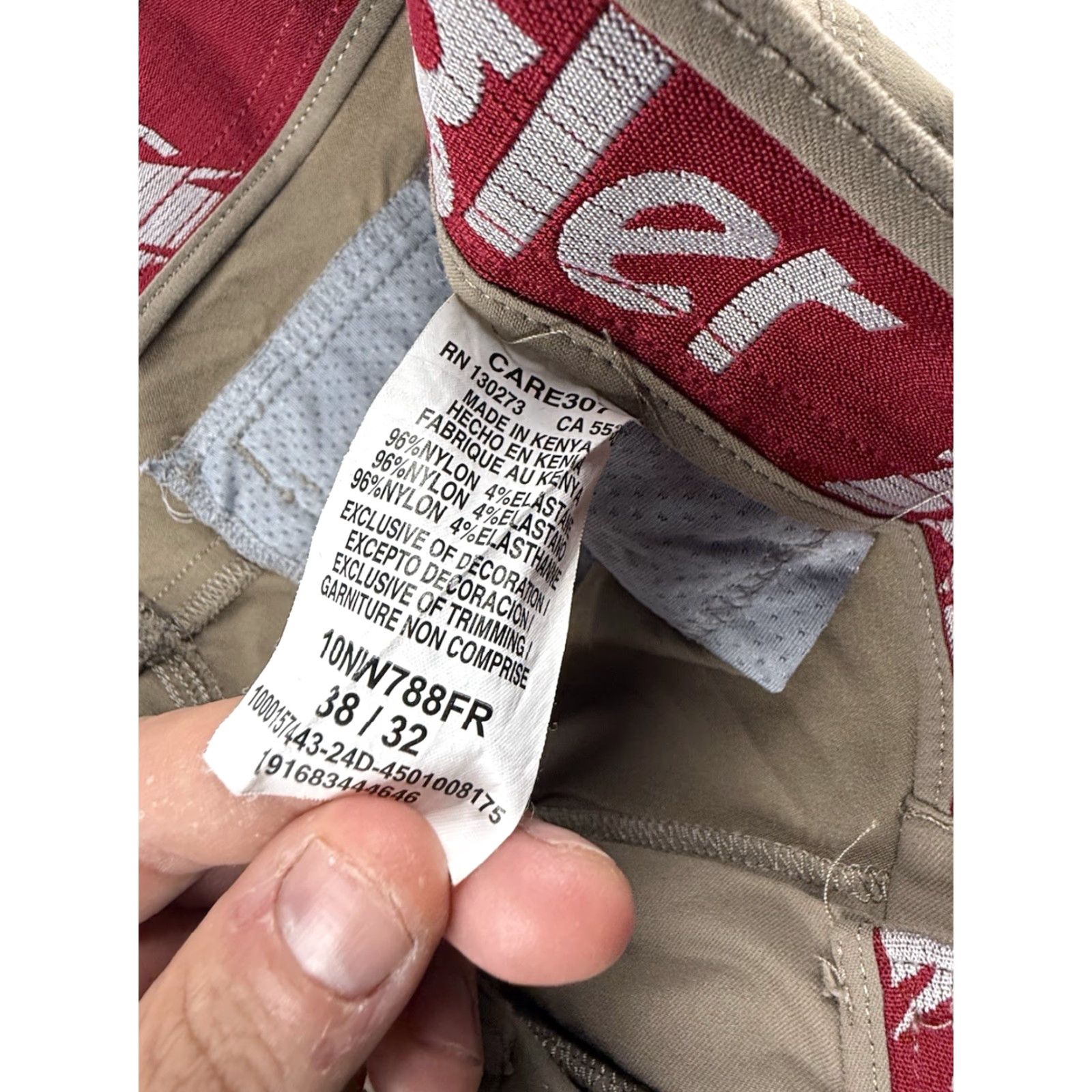 Wrangler Wrangler Pants Mens 38x32 Beige Outdoor Cargo Workwear Hiking Size US 38 / EU 54 - 2 Thumbnail