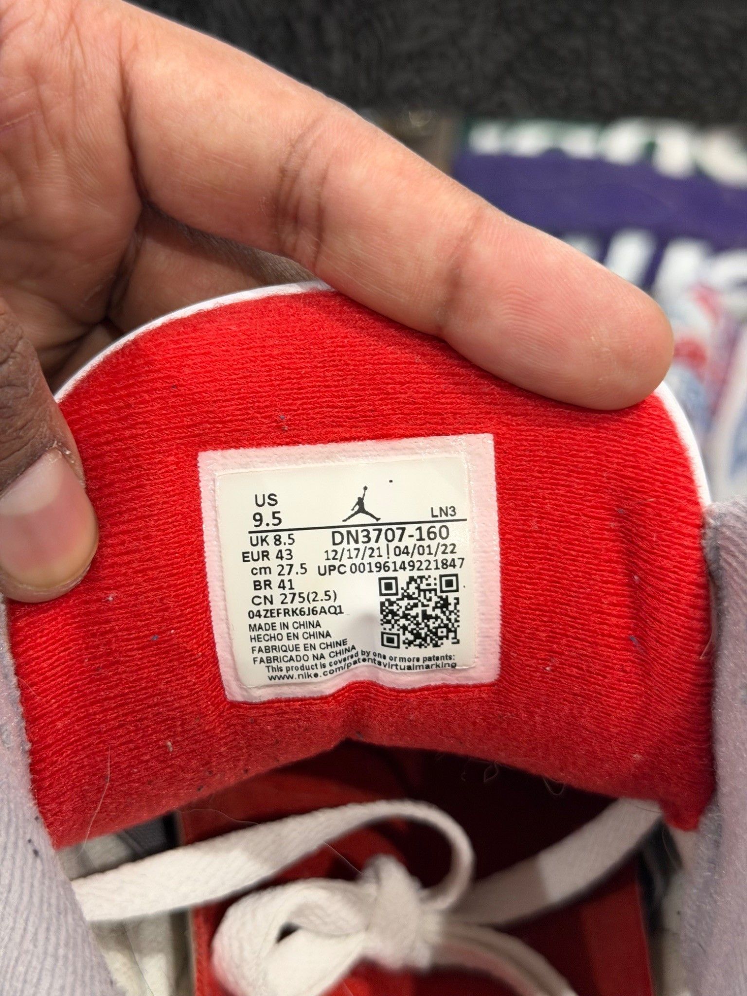 Jordan Brand Jordan 3 Fire Red (2022) Size US 9.5 / EU 42-43 - 8 Thumbnail