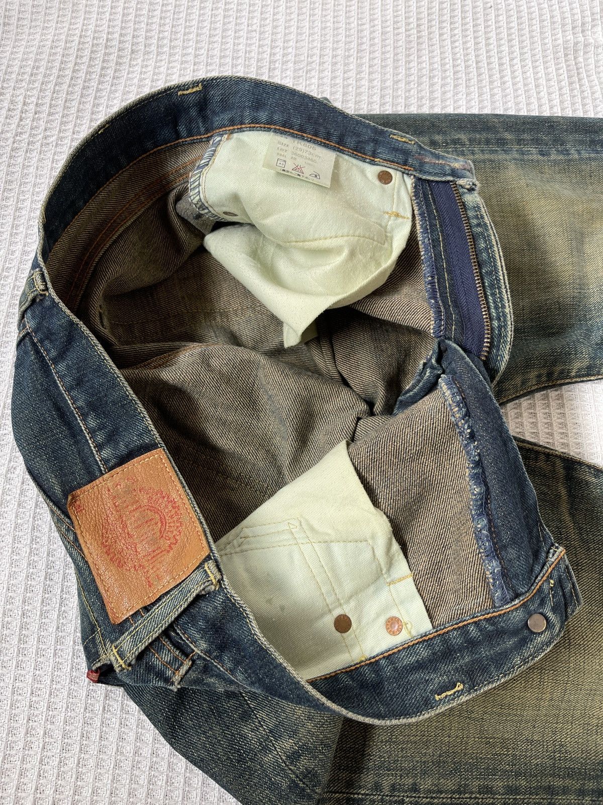 Japanese Brand Rare🔥Vintage BOBSON Distressed Denim Jeans Size US 29 - 14 Thumbnail