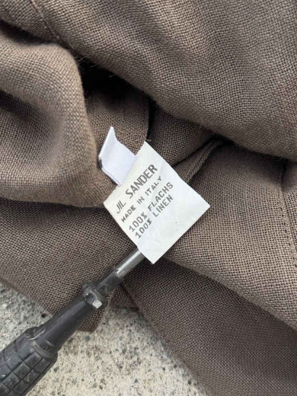 Jil Sander Jil Sander - Vintage Linen Shirt/Coat Size XS / US 0-2 / IT 36-38 - 10 Thumbnail