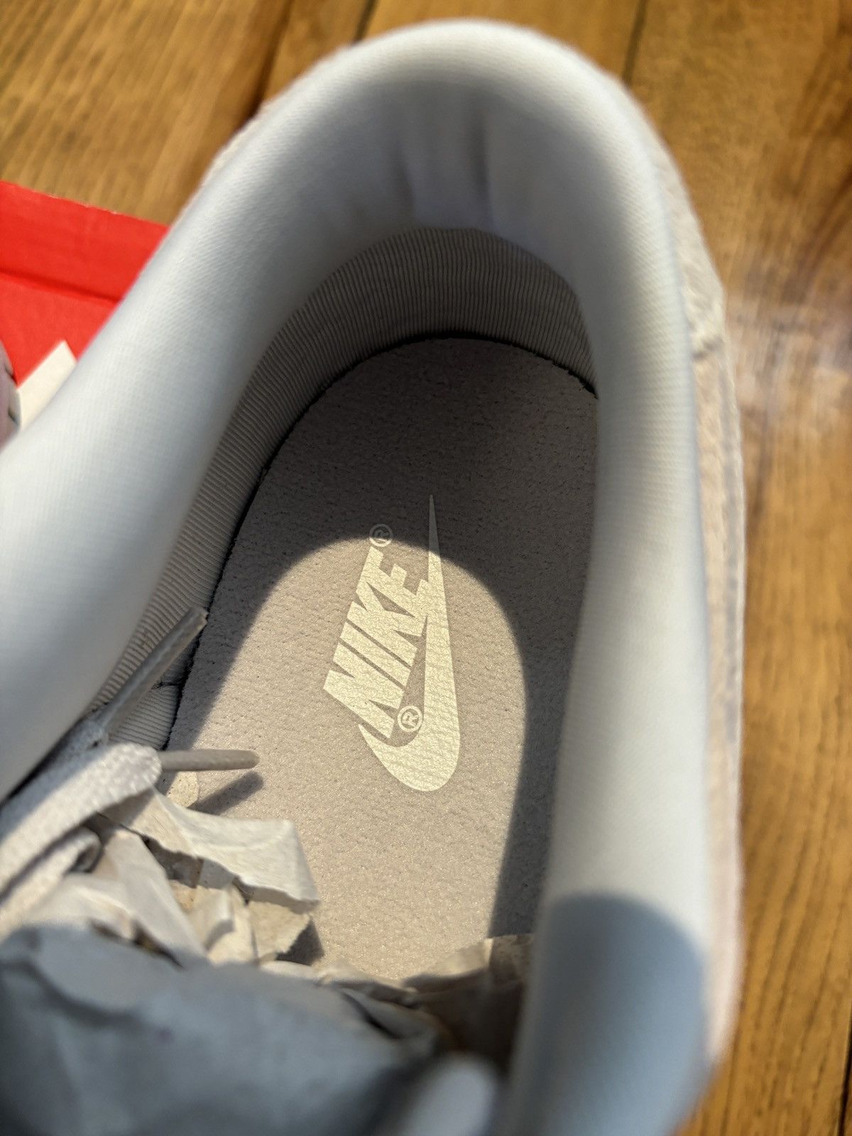 Nike Nike Dunk Low PRM Vast Grey Size US 8 / EU 41 - 6 Thumbnail