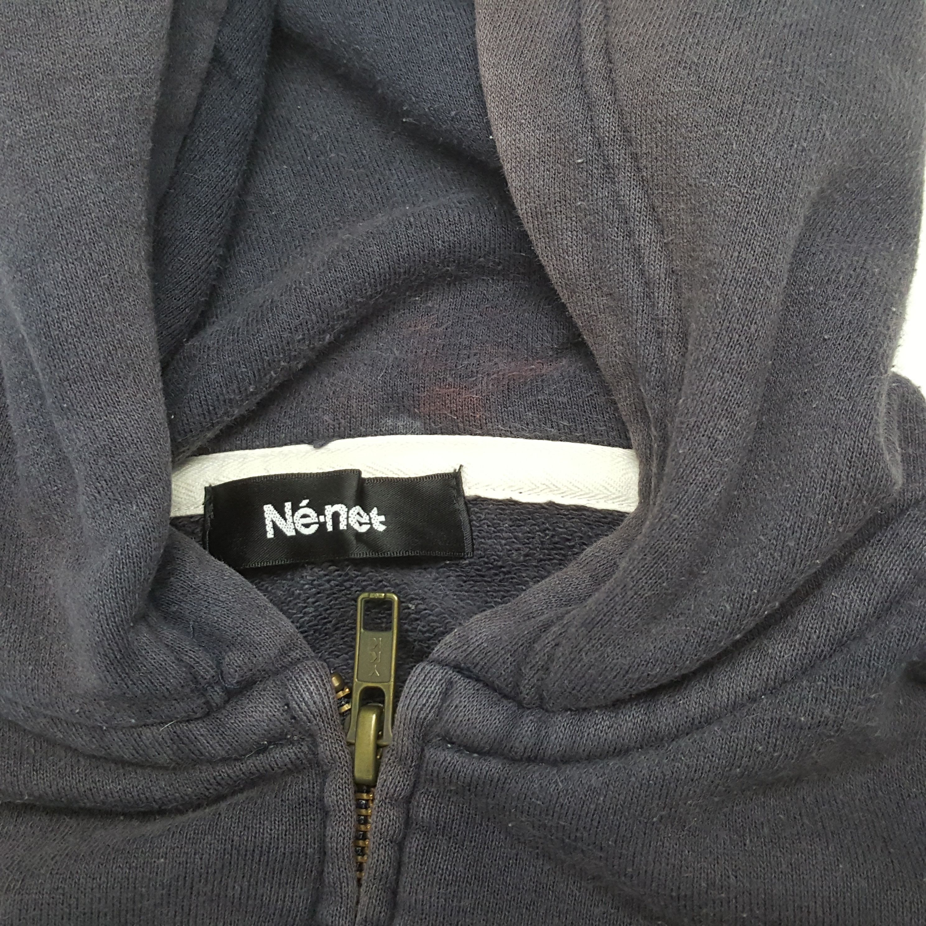 Issey Miyake × Ne-Net × Vintage NE-NET Japanese Designer Brand Issey Miyake Zipper Hoodies Size US S / EU 44-46 / 1 - 10 Thumbnail