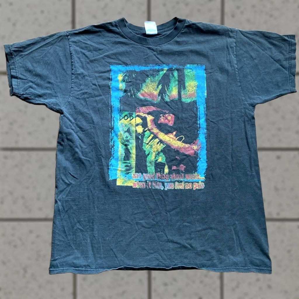 Fruit Of The Loom VINTAGE Bob Marley T Shirt XL Black Double-Sided 1999 Mens Short Sleeve Music 90s Balzout Size US XL / EU 56 / 4 - 1 Thumbnail
