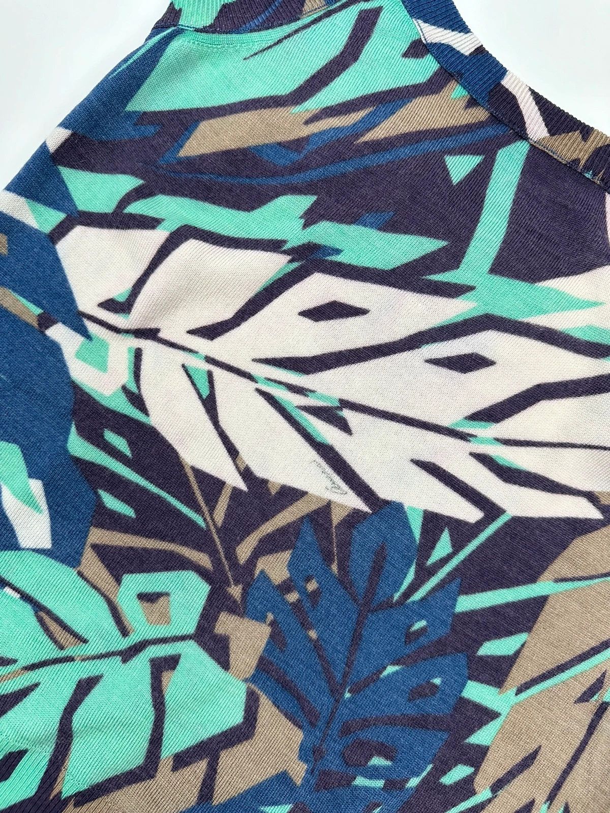 Gucci Gucci 00’s Jungle Leafs Cashmere Top Size S / US 4 / IT 40 - 5 Thumbnail