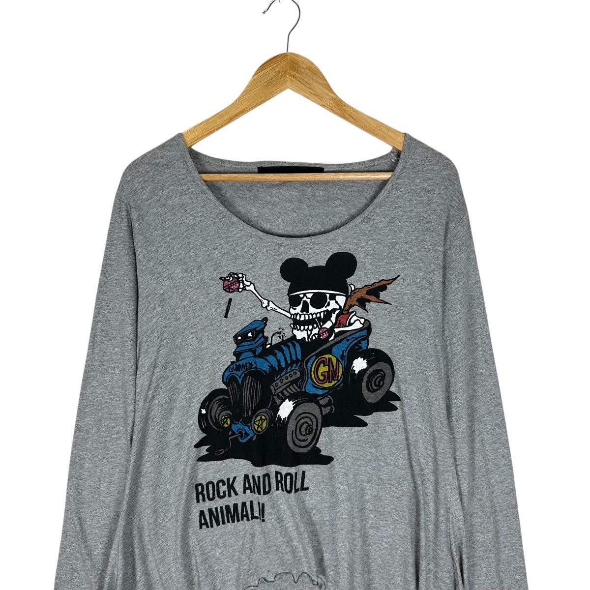 If Six Was Nine GLAD NEWS ROCK N ROLL LONG SLEEVE Size S / US 4 / IT 40 - 4 Thumbnail