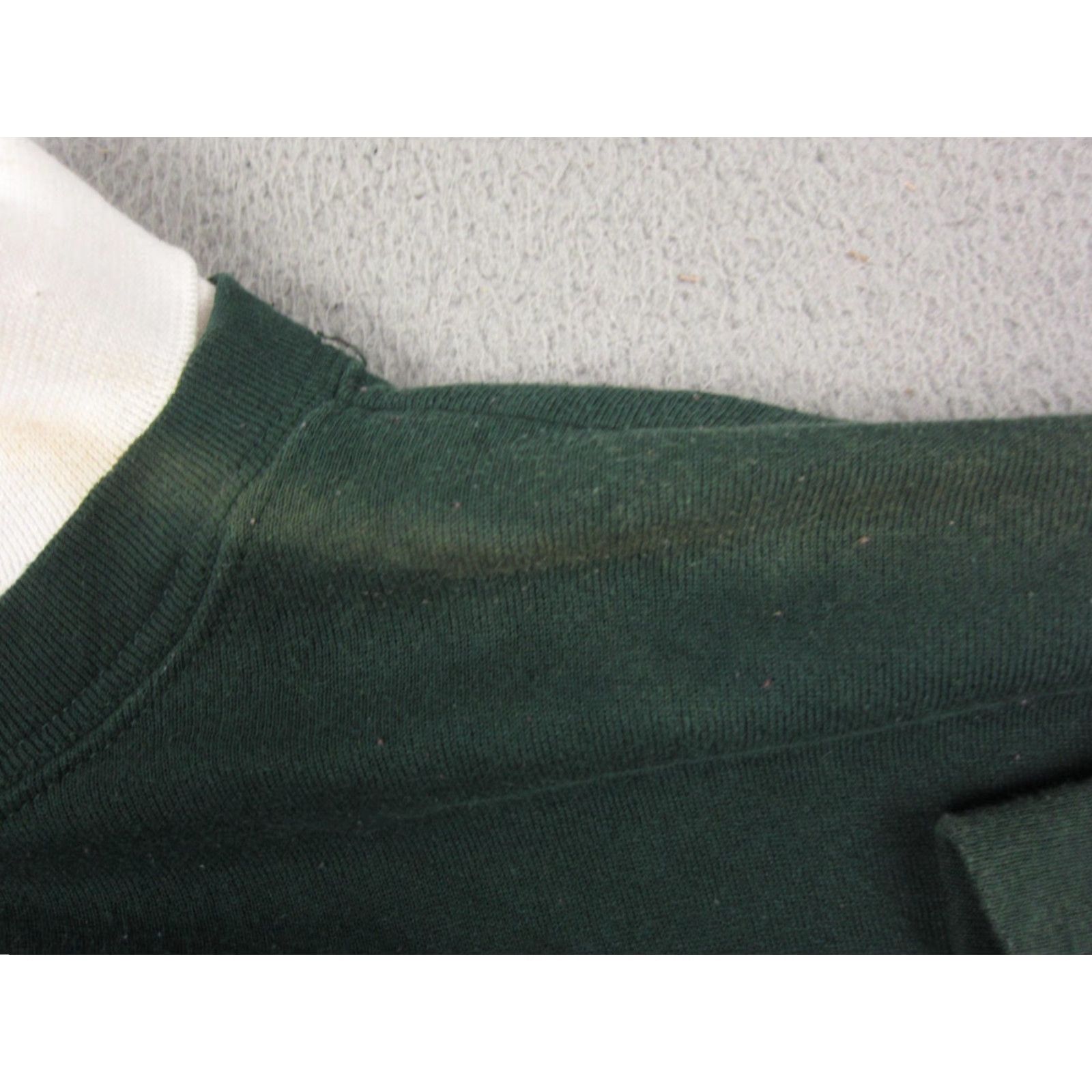 Vintage VINTAGE Cotton Grove Sweatshirt Mens 2XL 2XL Green 90s Autumn Made in USA Outdoor 90s Size US XXL / EU 58 / 5 - 4 Thumbnail