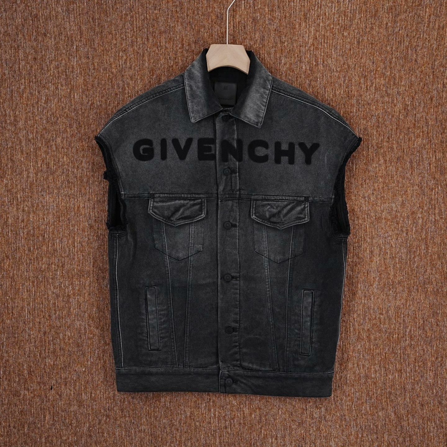 Givenchy Givenchy Denim Tank Top XXS Men Size US XXS / EU 40 - 1 Thumbnail