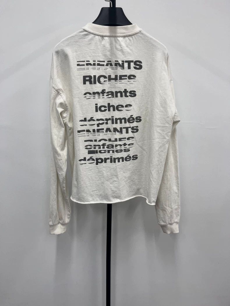 Enfants Riches Deprimes Enfants Riches Deprimes Font Tv Tagline Long Sleeve 2504-Ne Size US L / EU 52-54 / 3 - 2 Thumbnail