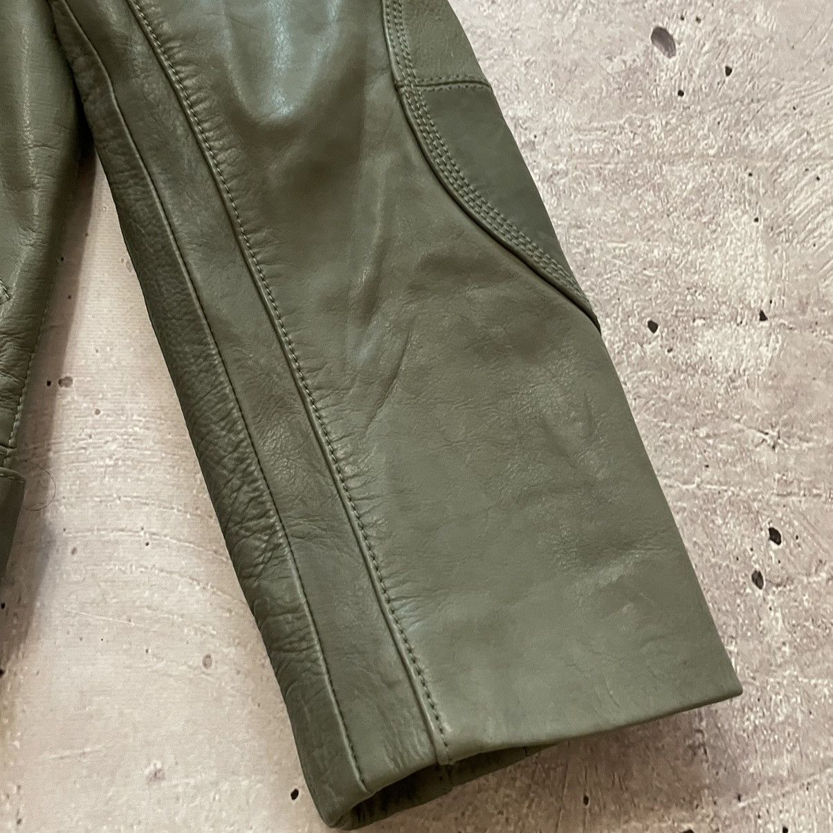 Zadig & Voltaire Zadig Voltaire Women Leatcher Biker Jacket Green Size L Size L / US 10 / IT 46 - 11 Thumbnail