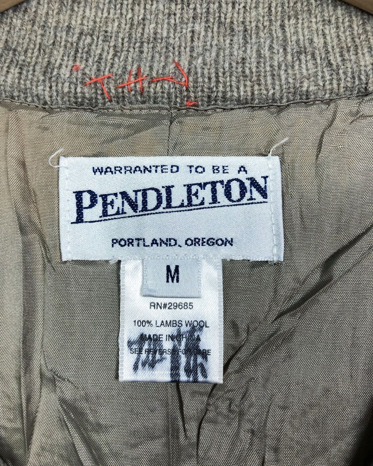 Pendleton Rare Vintage Pendleton Lambs Wool Zipper Sweater Size US M / EU 48-50 / 2 - 7 Thumbnail