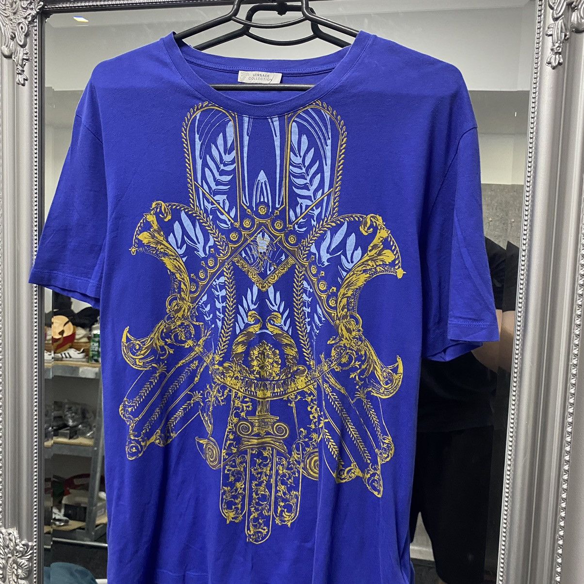 Versace VINTAGE VERSACE SHIRT Size US XL / EU 56 / 4 - 2 Thumbnail