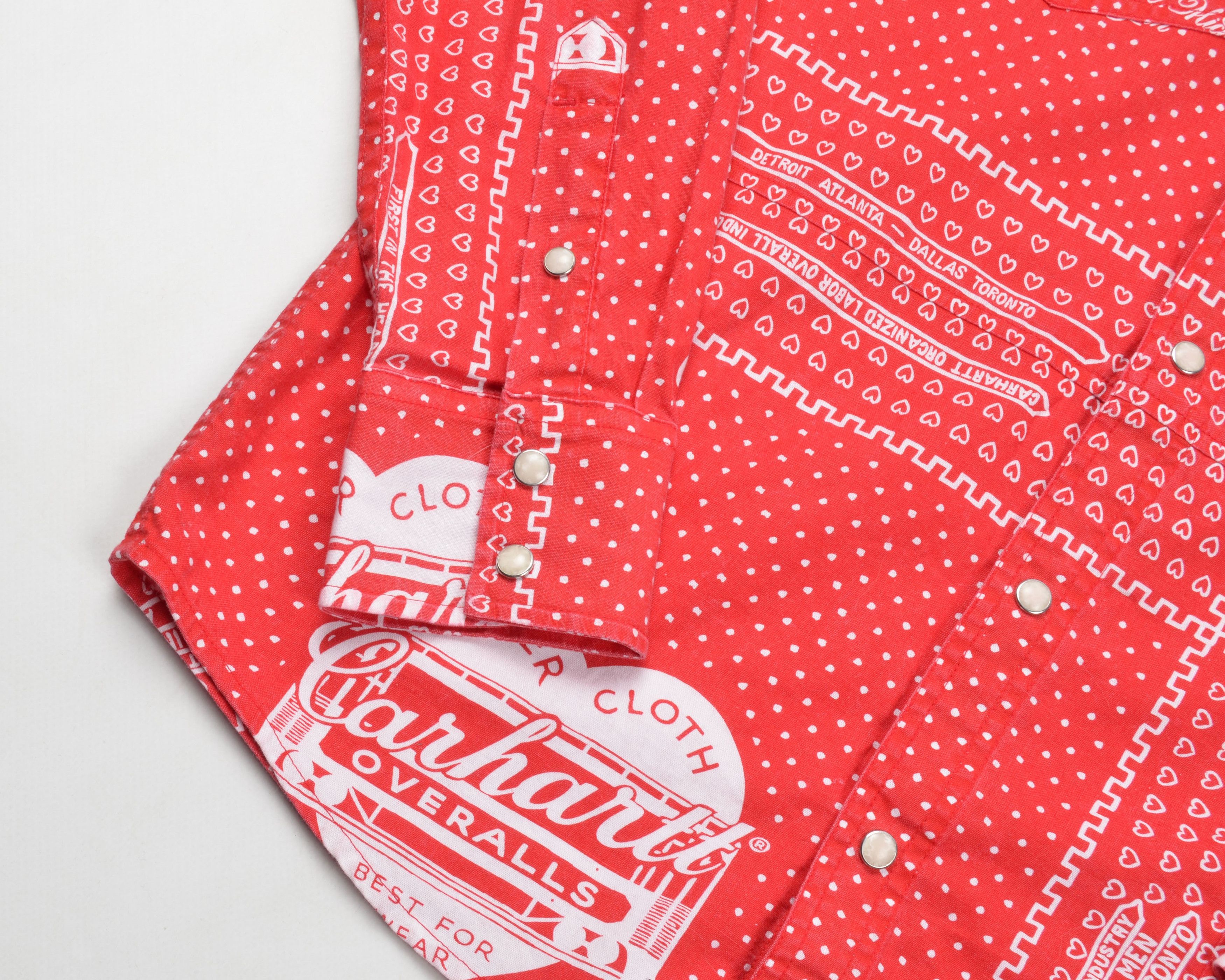 Carhartt Wip × Slam Jam Carhartt Wip X Slam Jam Slim Fit Bandana Kansas Shirt Size US S / EU 44-46 / 1 - 3 Thumbnail