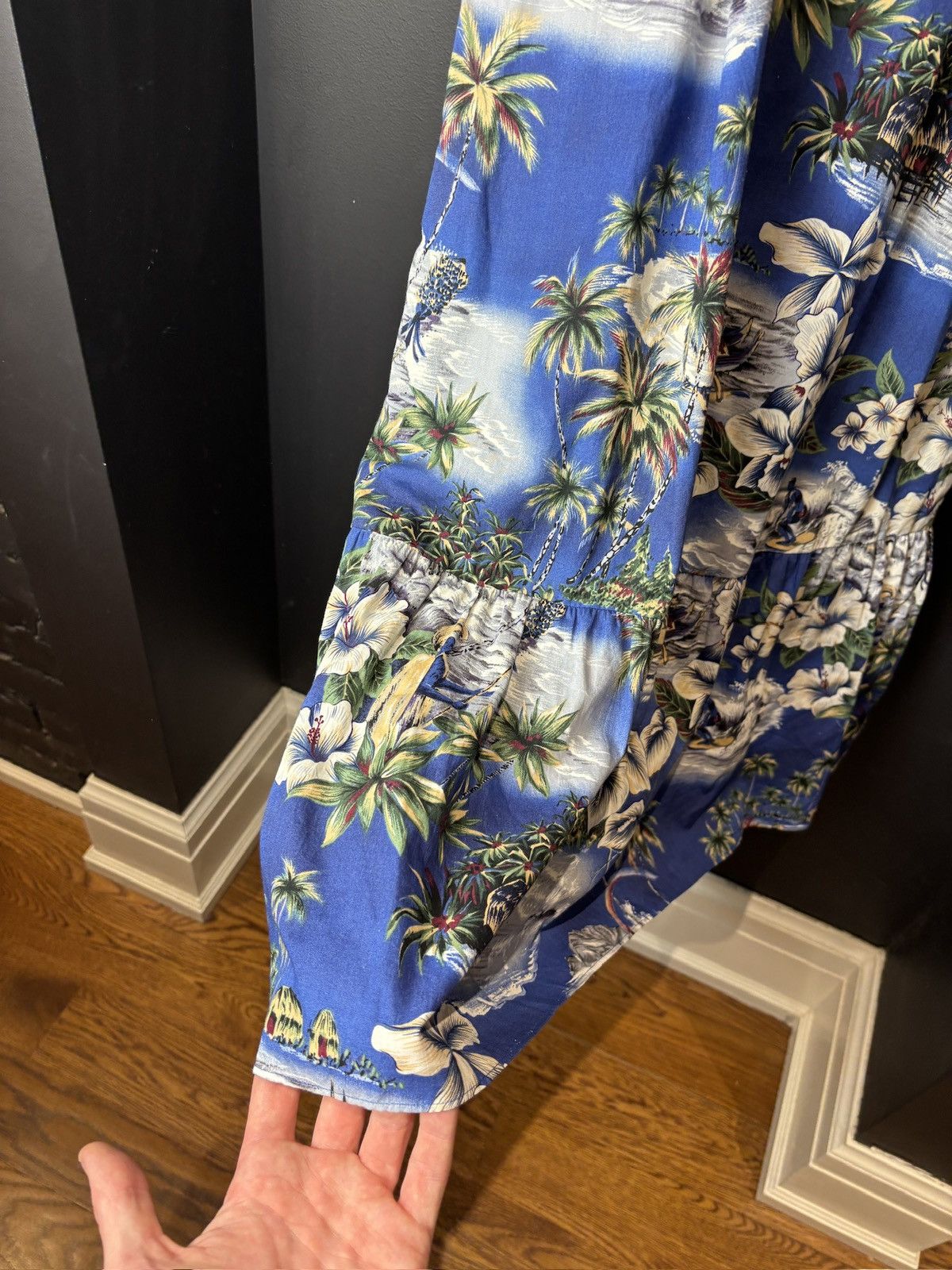 Vintage Vintage Hawaiian Dress Beach Dress Floral 80s Made in Hawaii Size M / US 6-8 / IT 42-44 - 8 Thumbnail