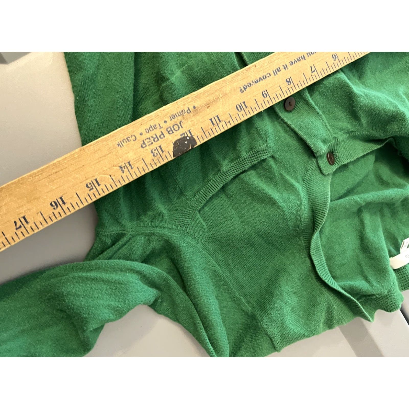 Gap GAP Cardigan Size M Button Lightweight Cotton Crew 3/4 Sleeve Green Sweater Size M / US 6-8 / IT 42-44 - 5 Thumbnail