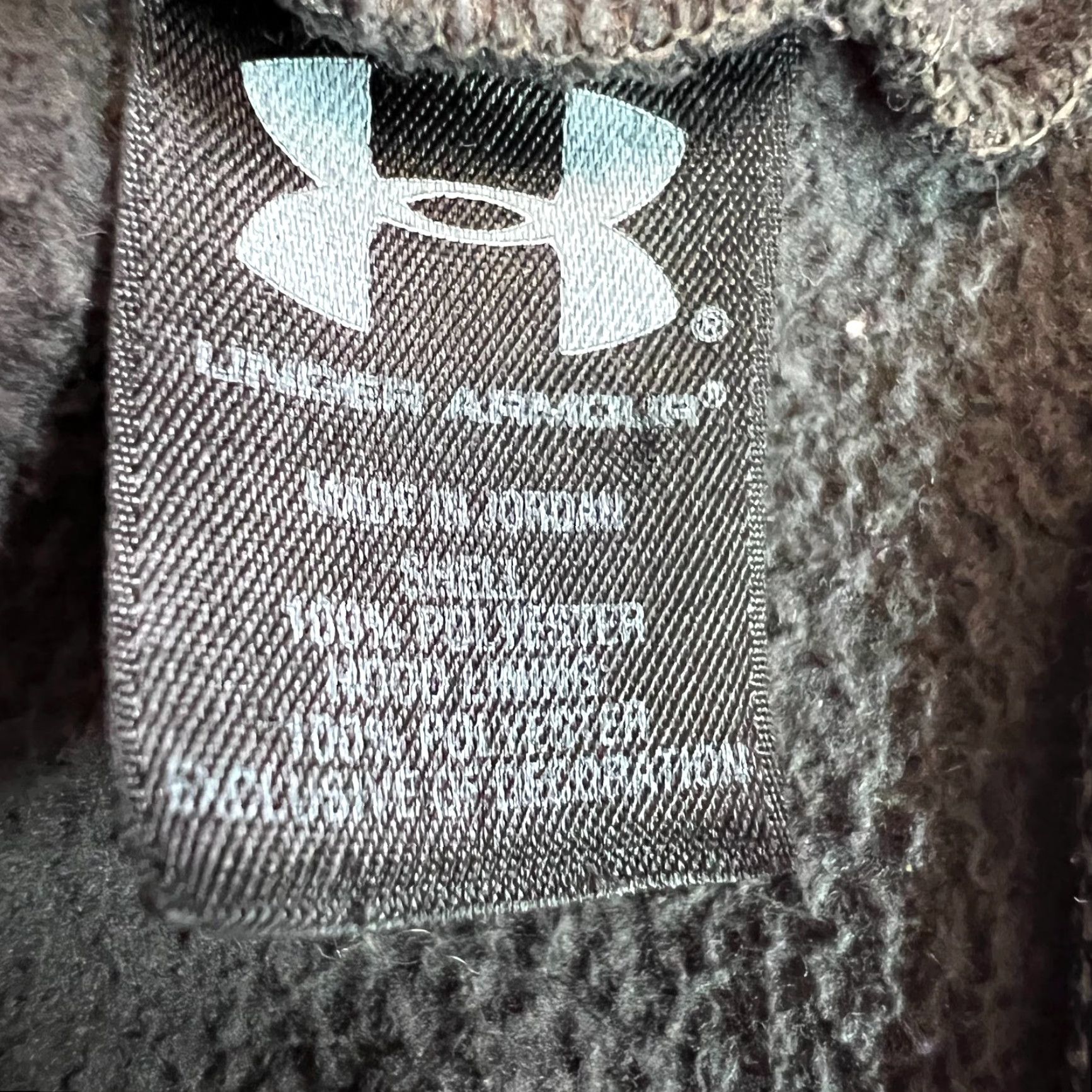 Under Armour Under Armour Mens Loose Fit Long Sleeves Logo Black Pullover Hoodie Large Size US L / EU 52-54 / 3 - 7 Thumbnail