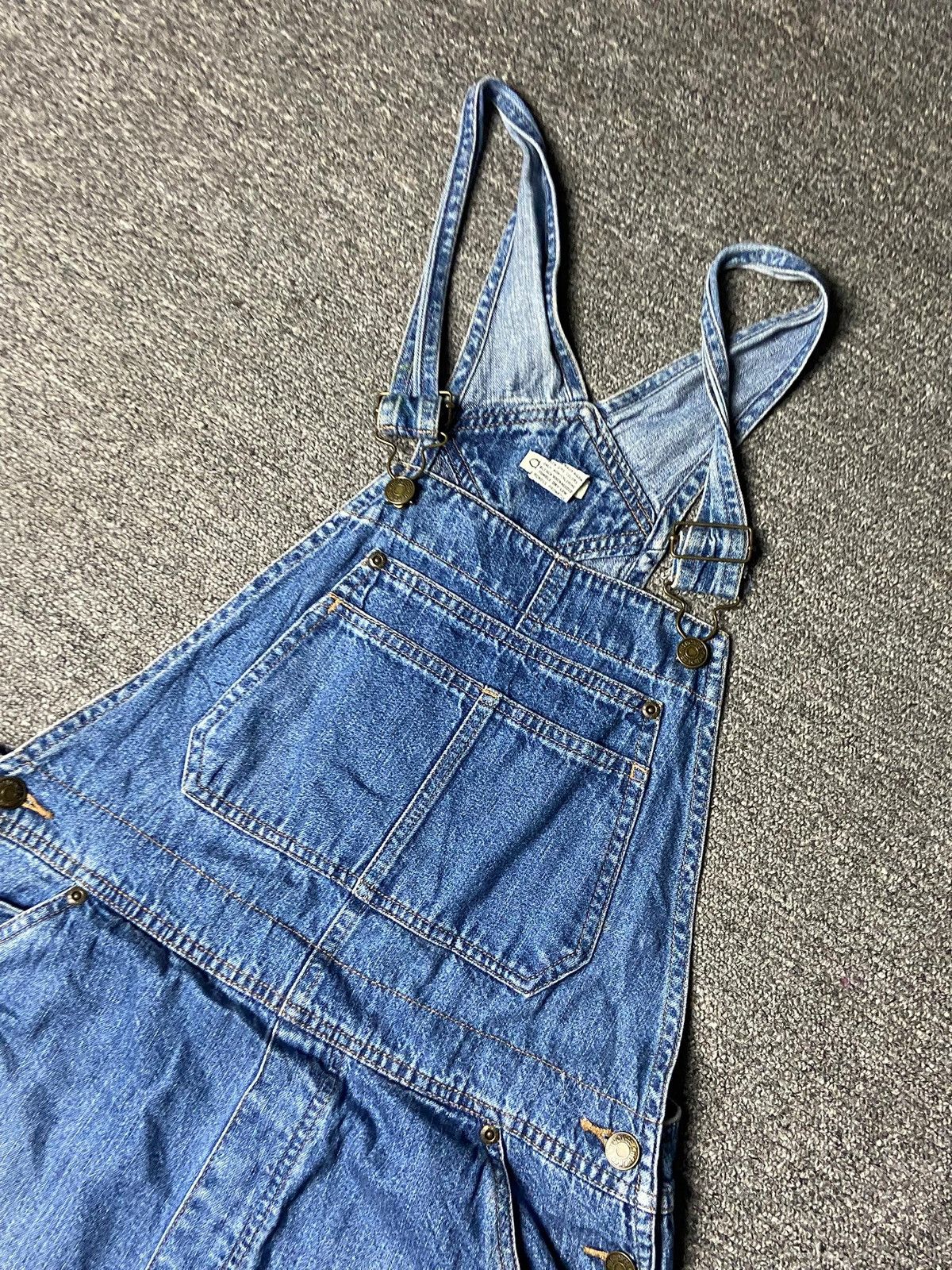 Cherokee Vintage CHEROKEE Denim Jeans Overalls (162) Size US 33 - 9 Thumbnail