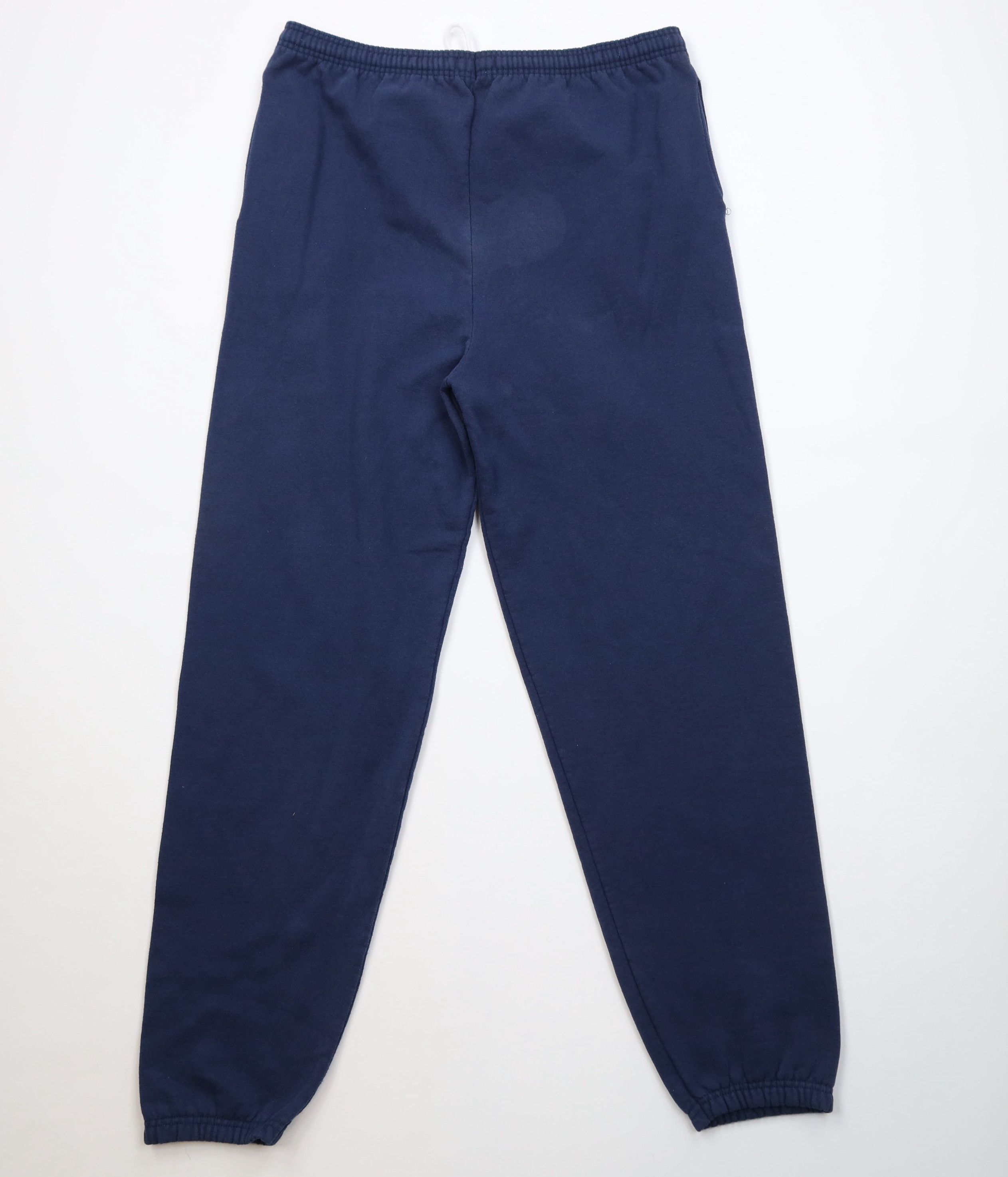 Champion Vintage 90s Champion Cuffed Sweatpants Joggers Pants Blue Size US 38 / EU 54 - 10 Thumbnail