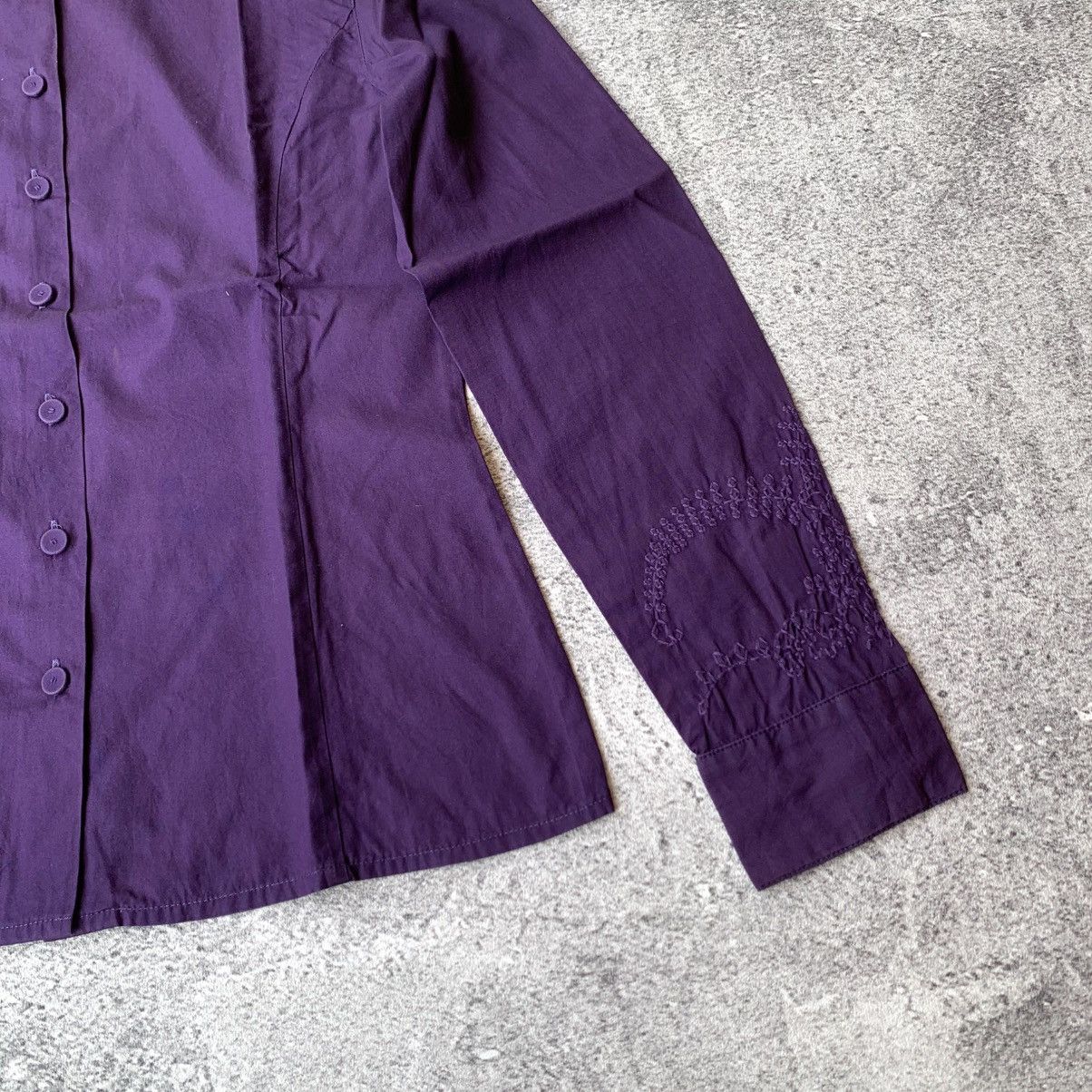 Jean Paul Gaultier Jean Paul Gaultier Embroidered Button Up Shirt Size M / US 6-8 / IT 42-44 - 5 Thumbnail