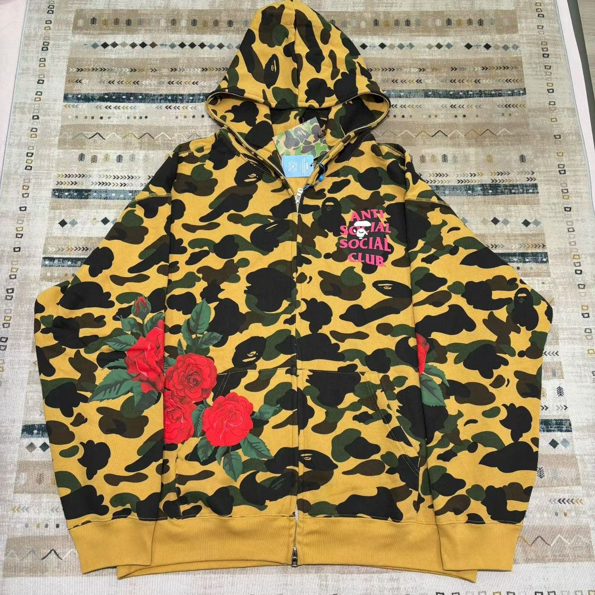 Bape COLOR CAMO SHARK FULL ZIP HOODIE Size US XXL / EU 58 / 5 - 1 Thumbnail