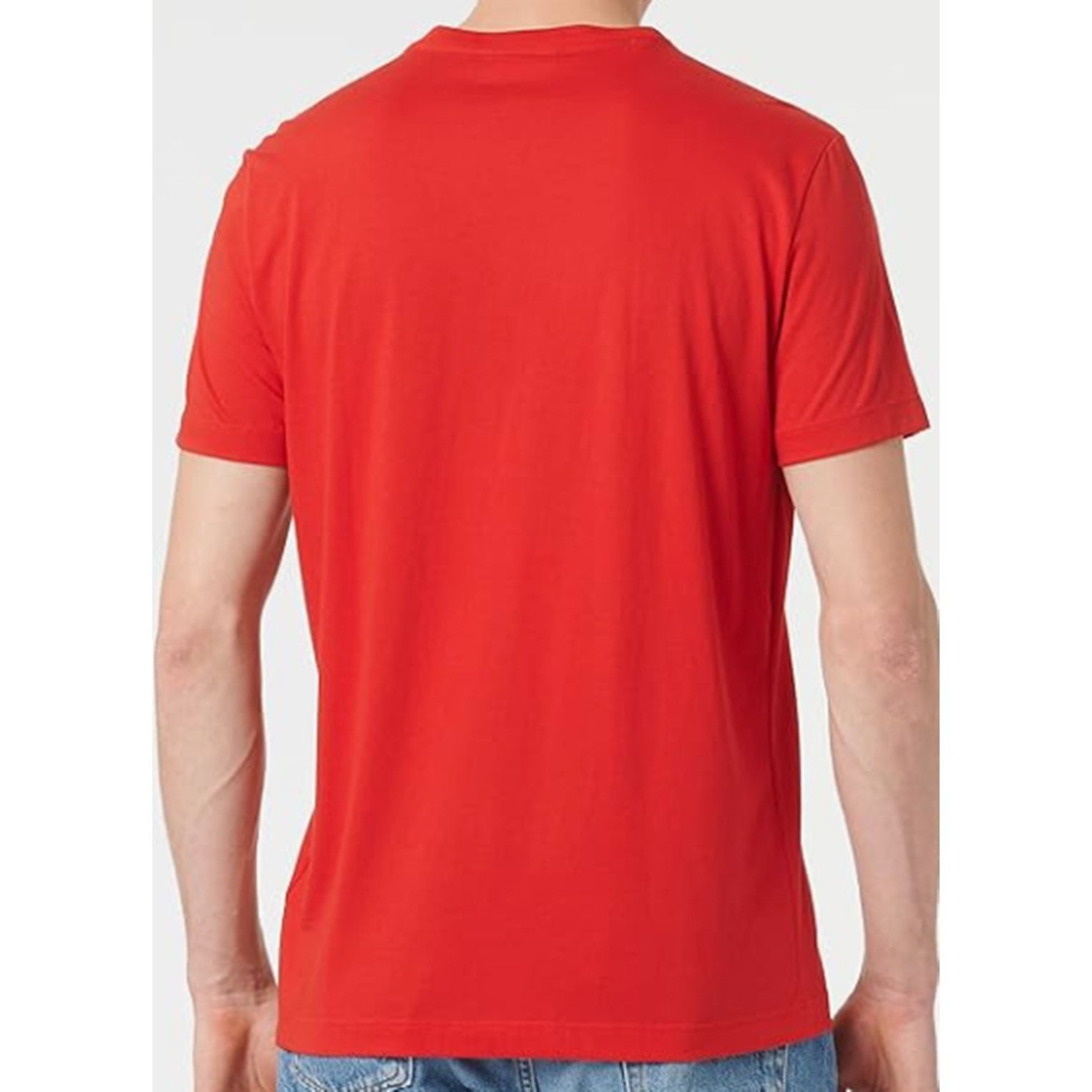 Lacoste Lacoste Men's Jersey Pima Reg Fit V Neck T-Shirt Red M Size US M / EU 48-50 / 2 - 3 Thumbnail
