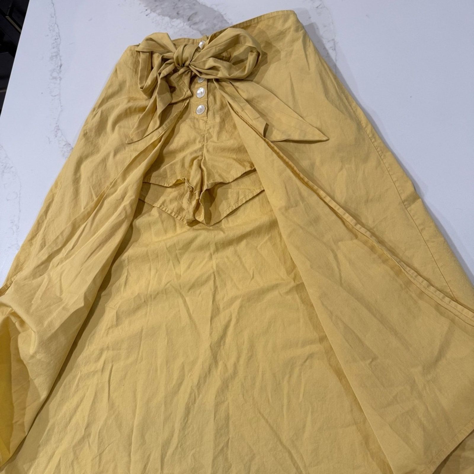 Free People Free People Diggin This Skort HR Shorts Midi Skirt Womens S Size 28" / US 6 / IT 42 - 6 Thumbnail