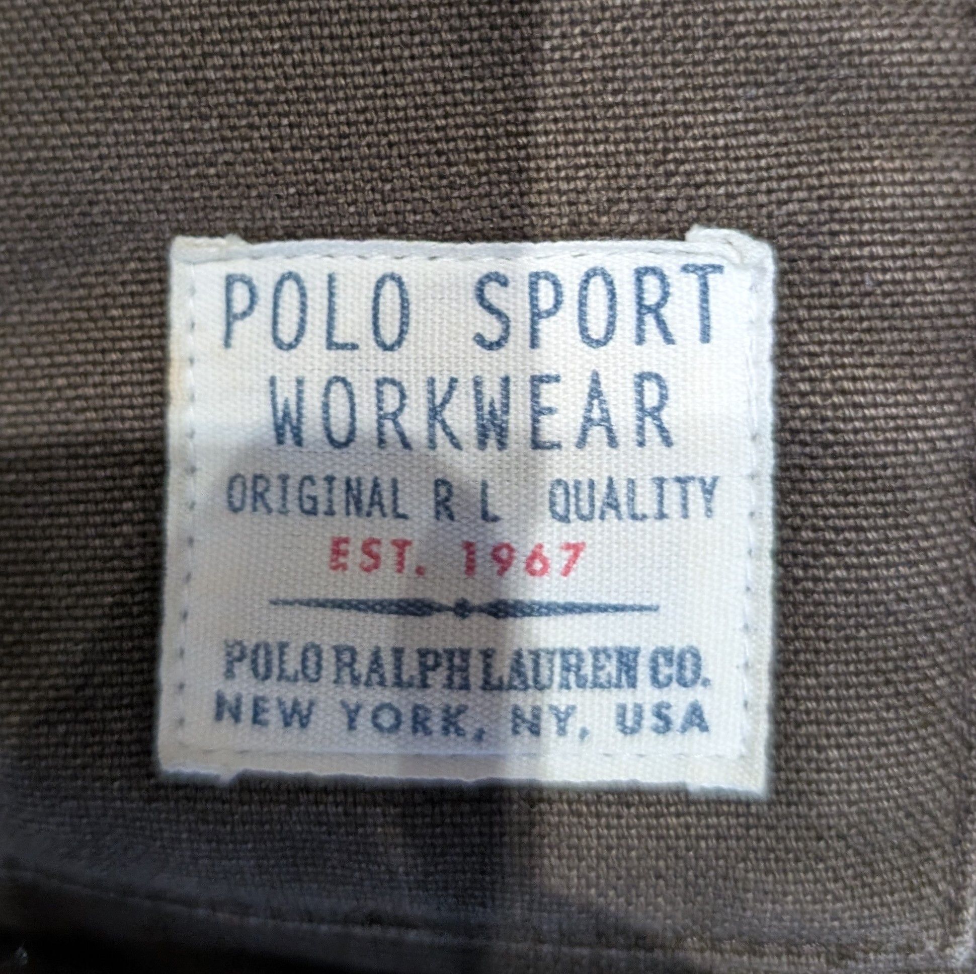 Polo Ralph Lauren Vintage Polo Sport Workwear Ralph Lauren Gilet Size XL Size US XL / EU 56 / 4 - 2 Thumbnail