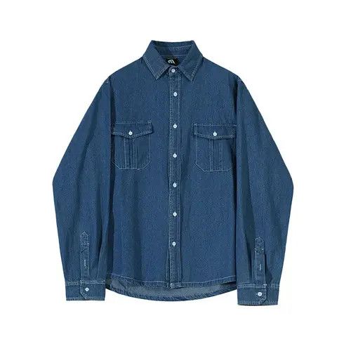 Japanese Brand Kobashi x Ayako Long Sleeve Jean Shirt Size US M / EU 48-50 / 2 - 6 Thumbnail
