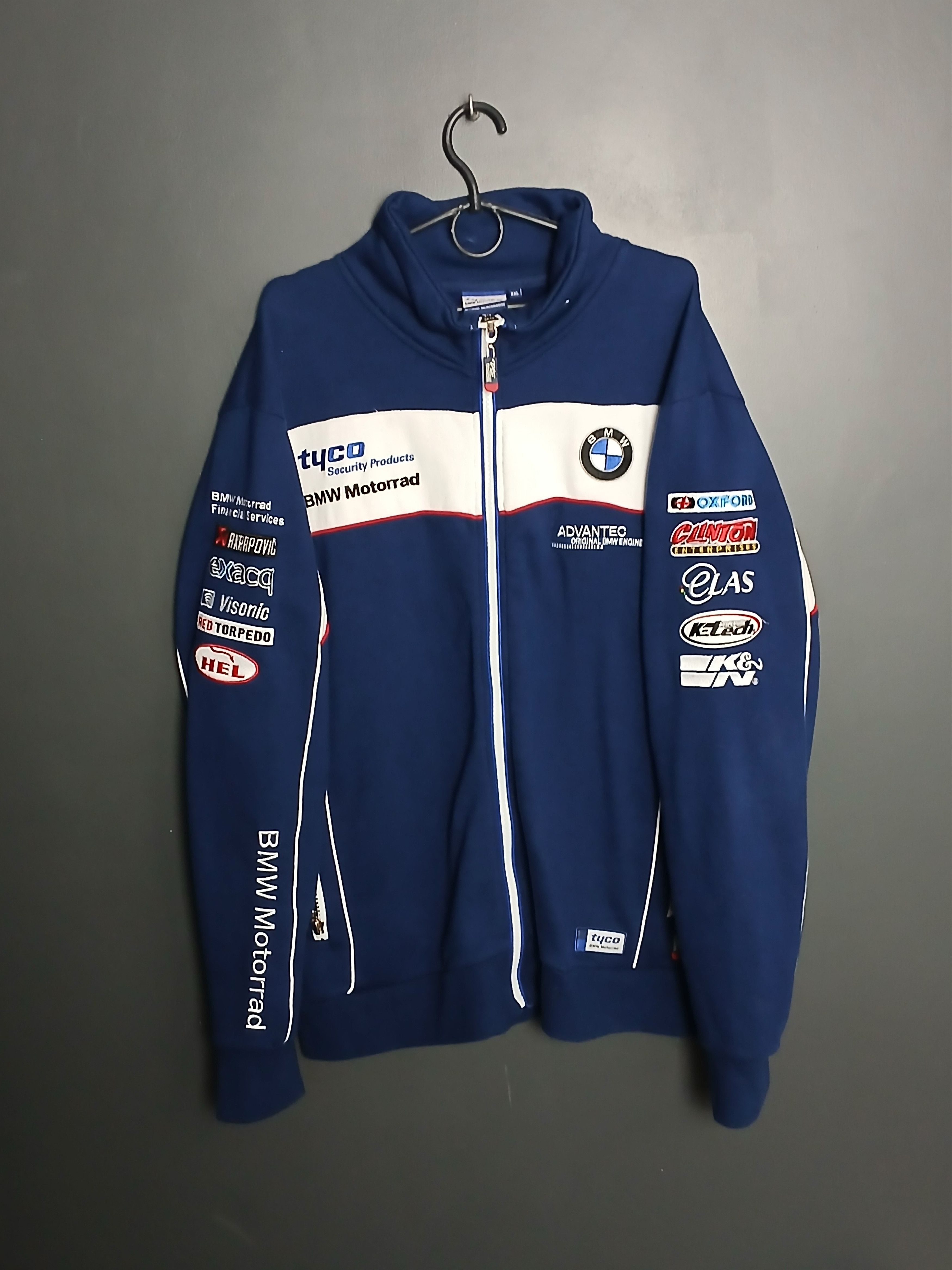 BMW BMW Mottorad Racing Moto Sweatshirt Size US XXL / EU 58 / 5 - 1 Thumbnail