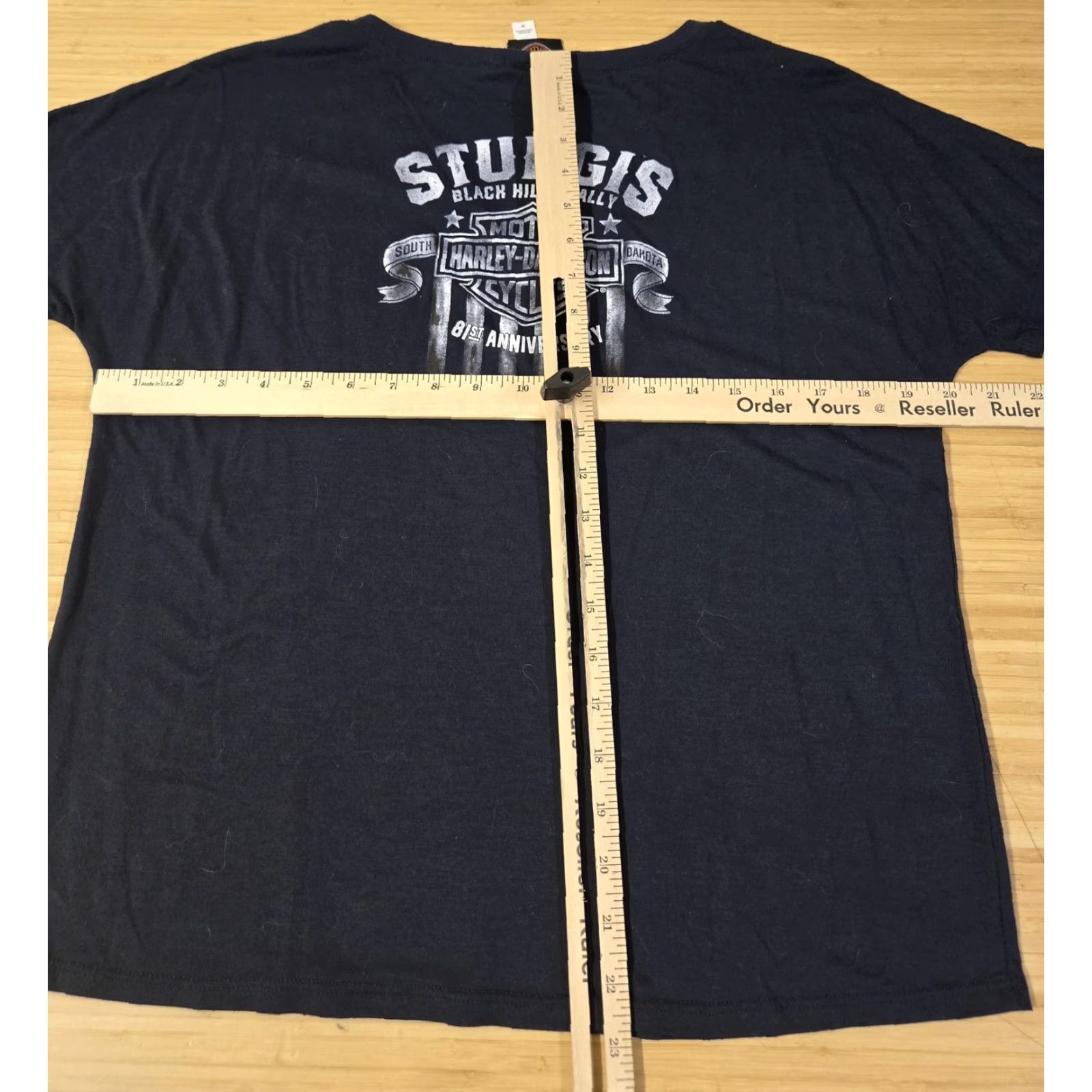 Harley Davidson VINTAGE Harley-Davidson Shirt Womens Medium Black Hill City Sturgis Rally 81st Anniversary Size M / US 6-8 / IT 42-44 - 6 Thumbnail