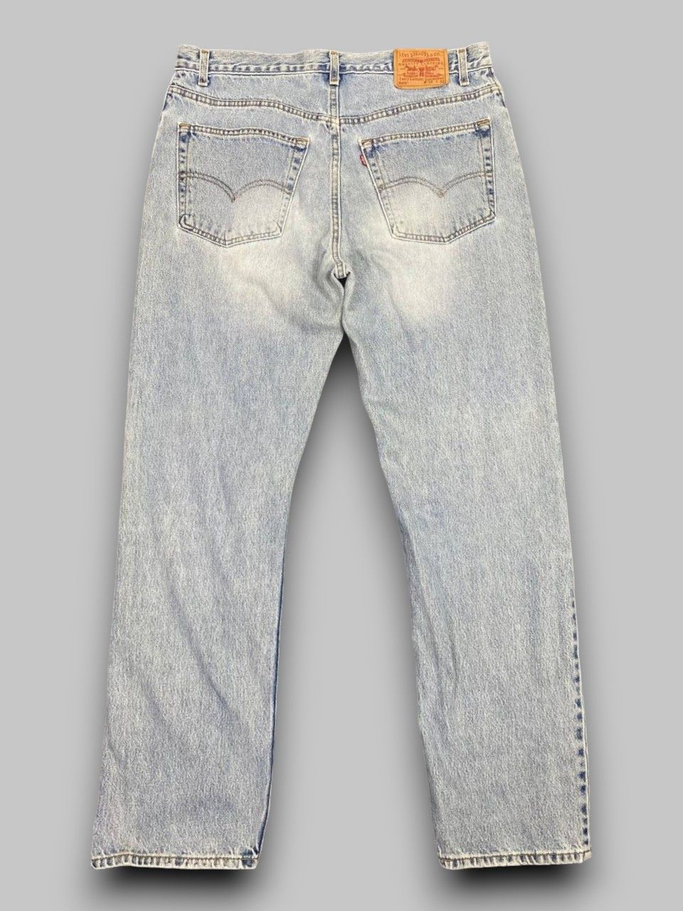 Levi's vintage levis 505 regular fit faded denim usa Size US 37 - 2 Thumbnail