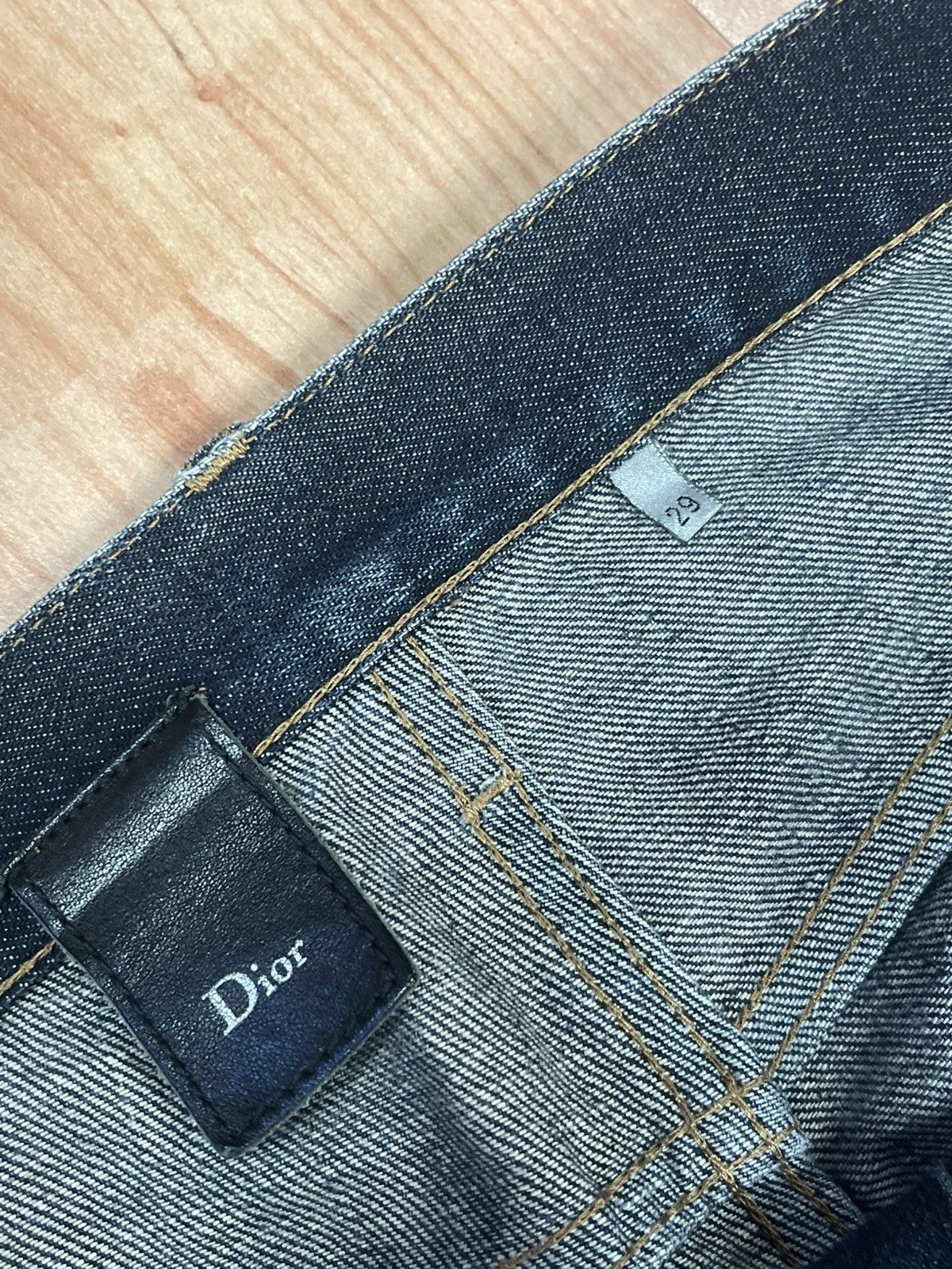 Dior × Hedi Slimane Dior Homme denim jeans sz29 slim by hedi slimane - shortened Size US 29 - 3 Thumbnail