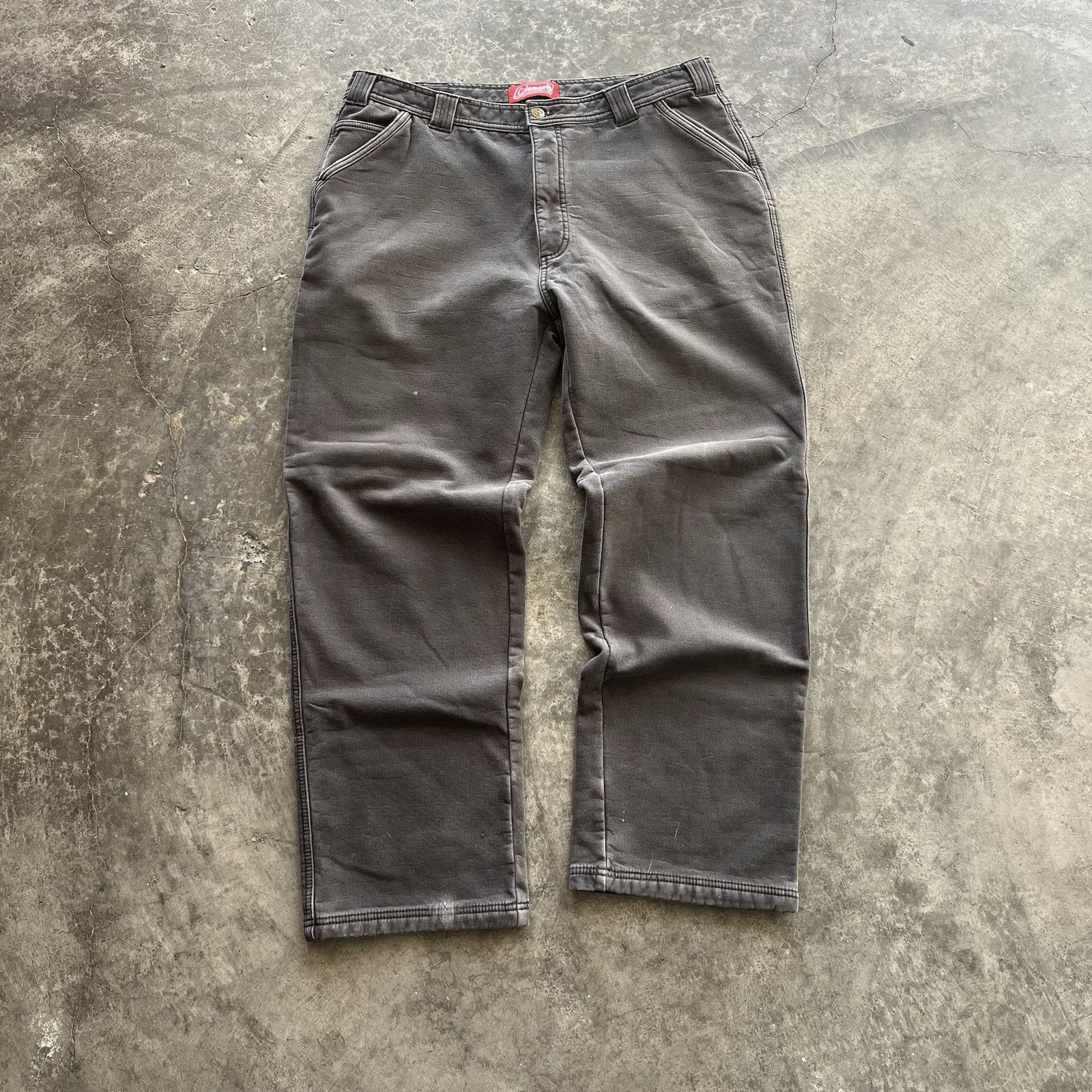 Coleman Vintage Coleman Fleece Lined Carpenter Pants Size 38 X 32 Size US 38 / EU 54 - 3 Thumbnail