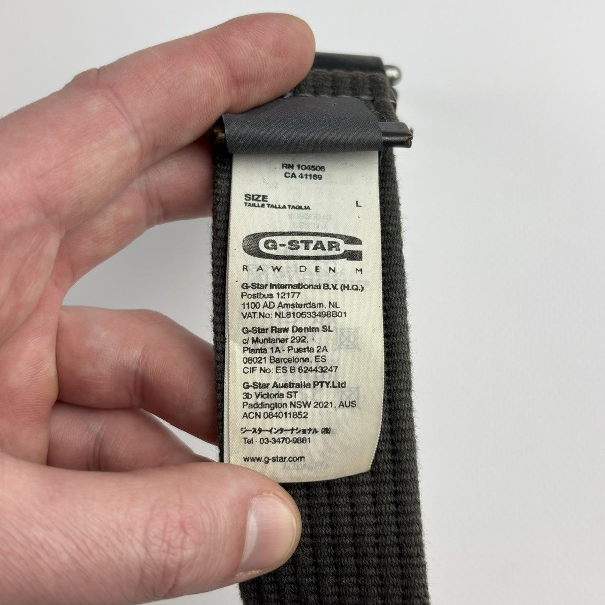 G-Star G-Star Raw Vintage Belt Y2K Size ONE SIZE - 14 Thumbnail