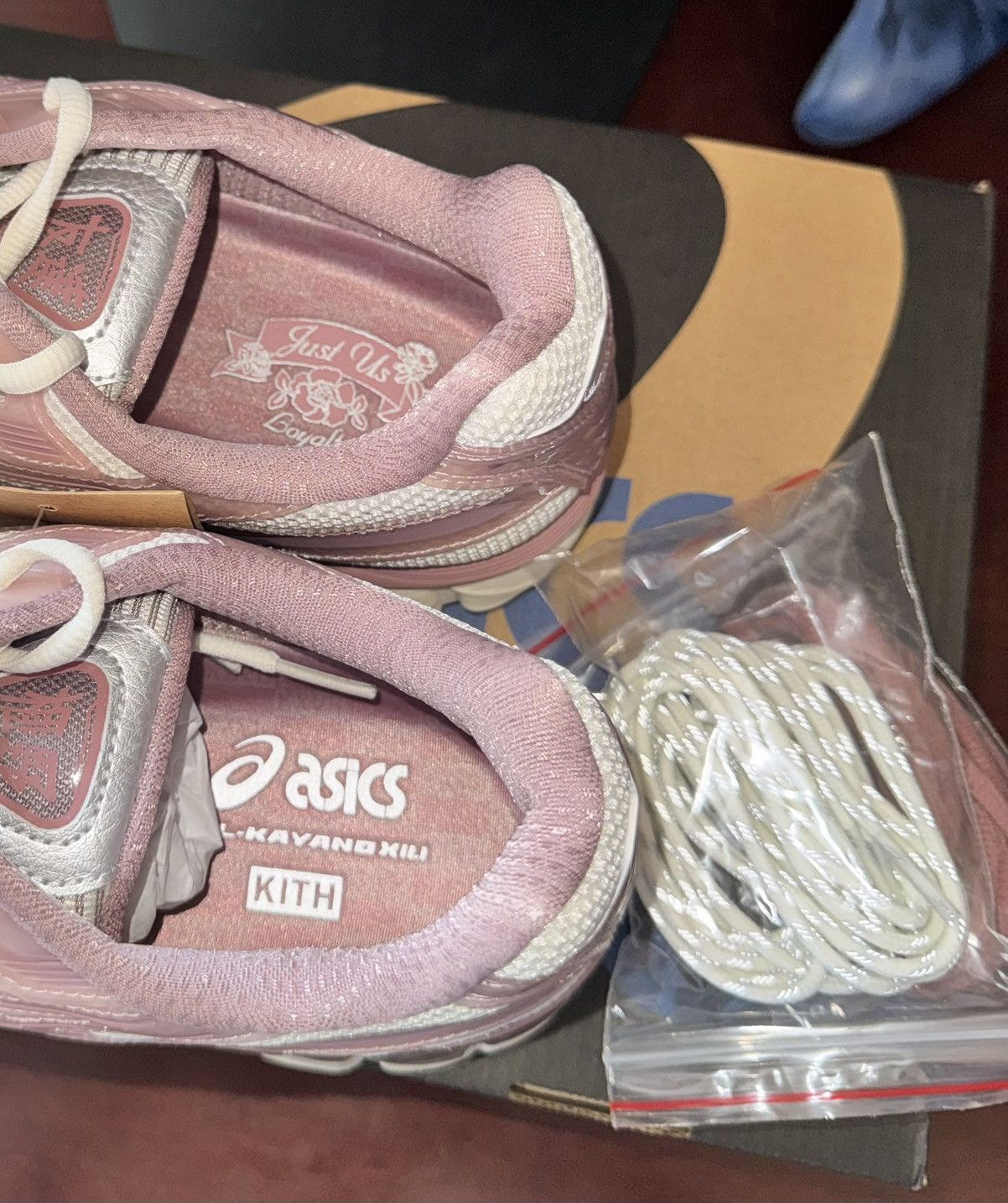 Asics Kith for Asics Loyalty Gel- Kayano 12.1 size 10.5 Quartz Size US 10.5 / EU 43-44 - 4 Thumbnail